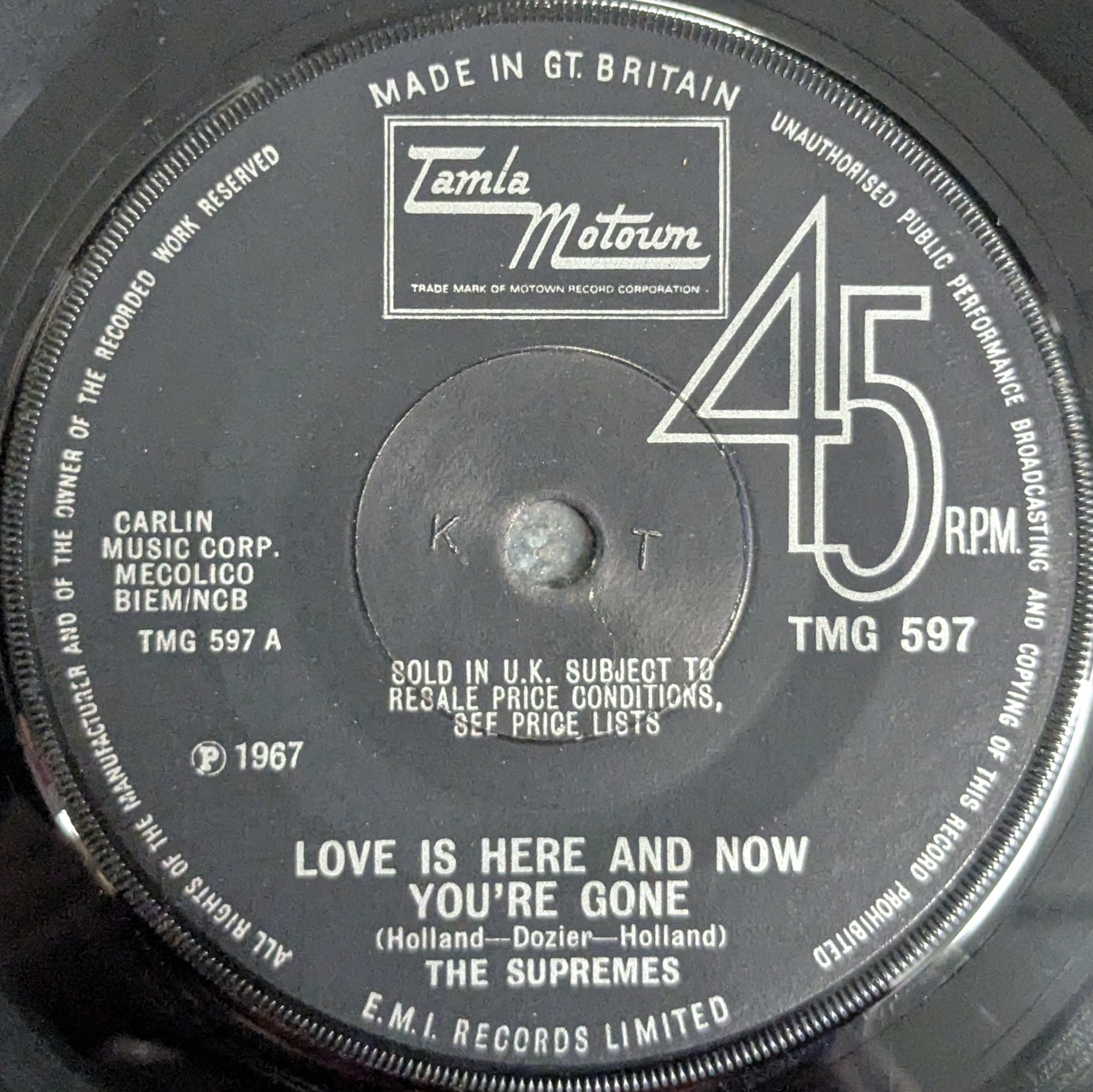 Love Is Here And Now Youre Gone / Theres No Stopping Us Now