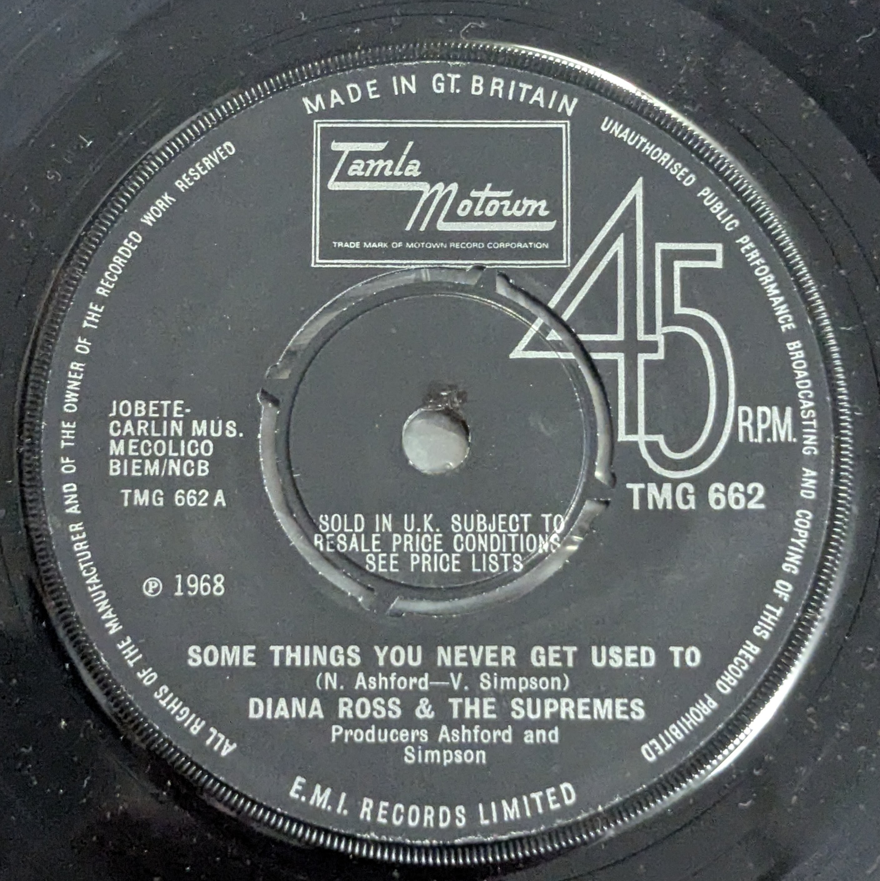 Some Things You Never Get Used To / Youve Been So Wonderful To Me