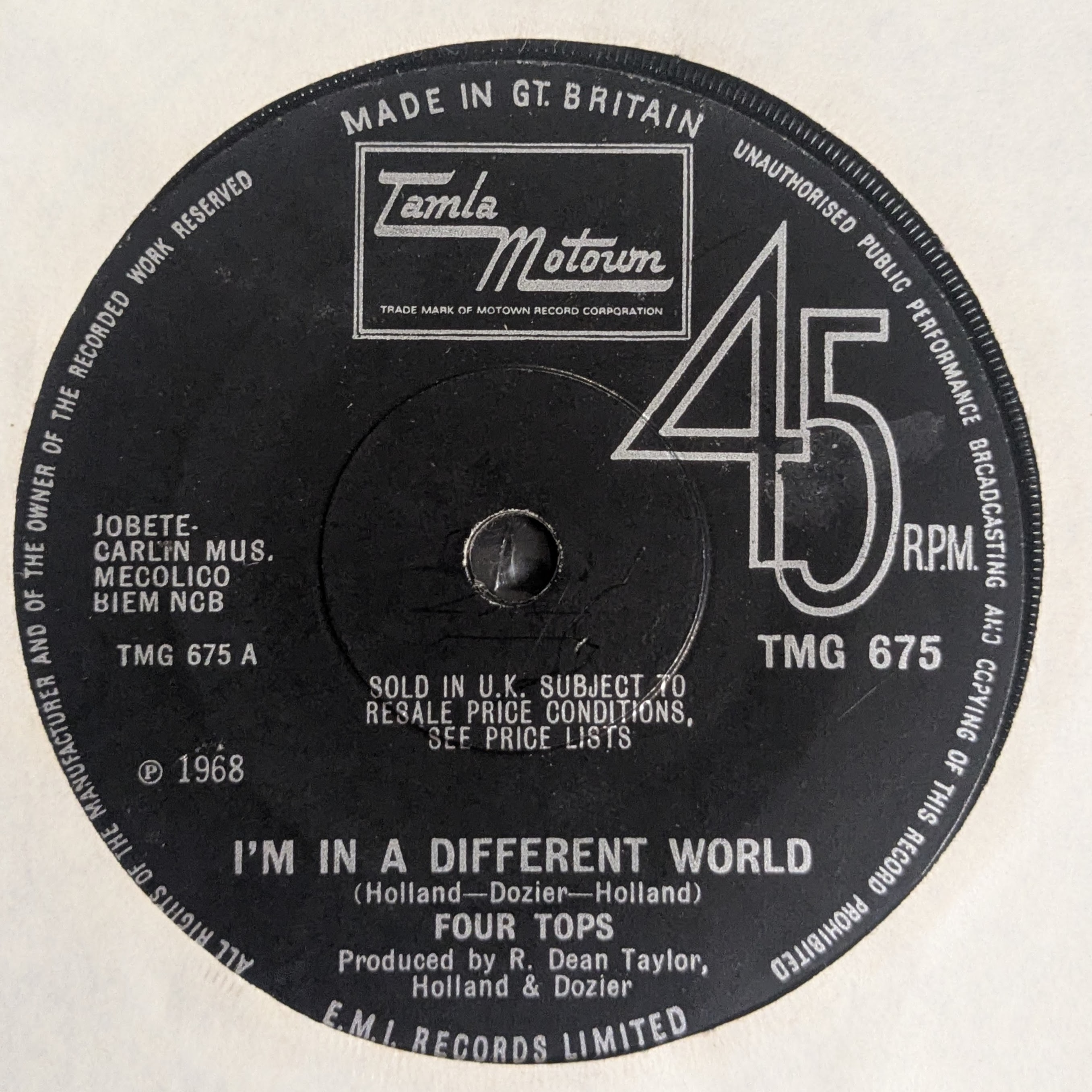 Im In A Different World / Remember When