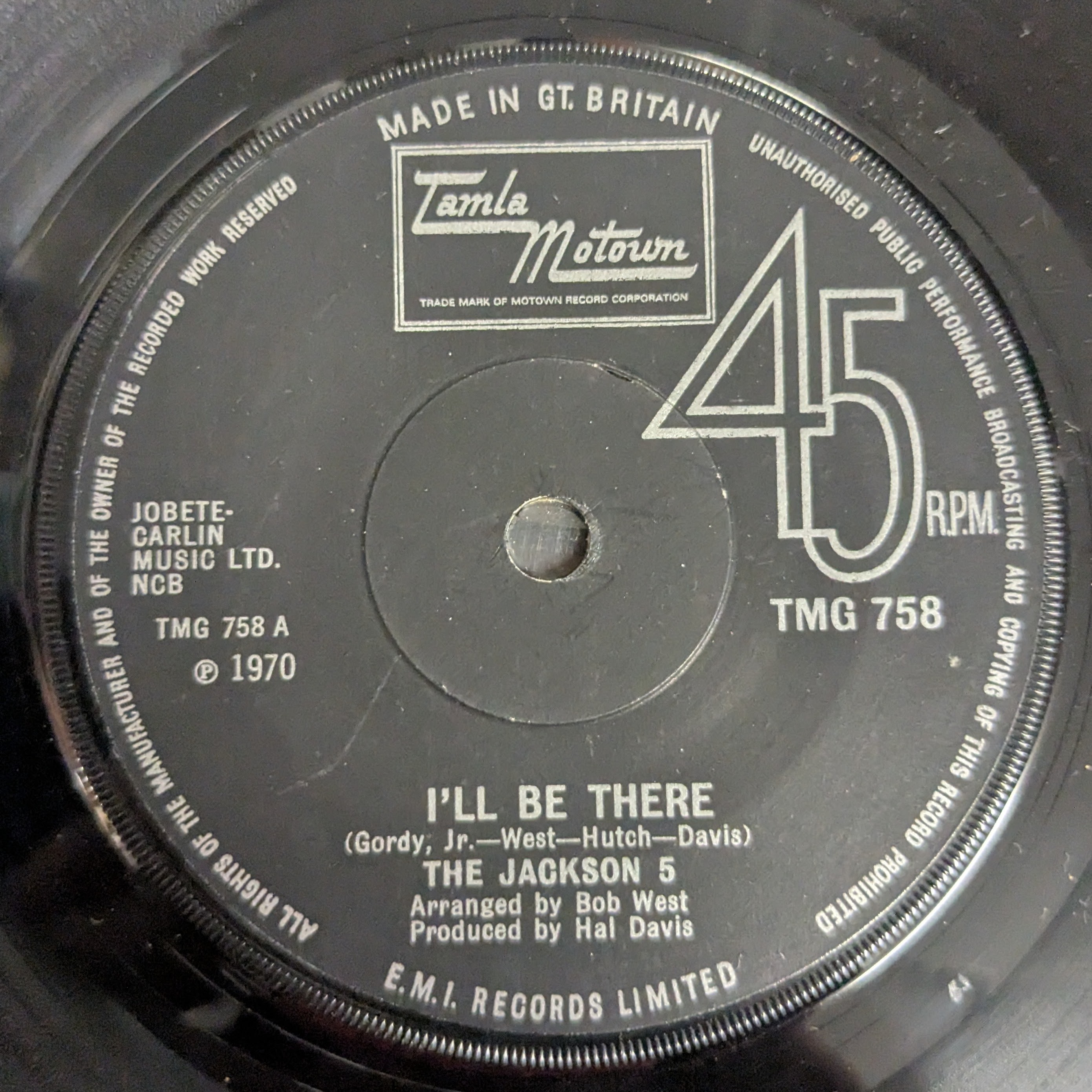 Ill Be There / One More Chance