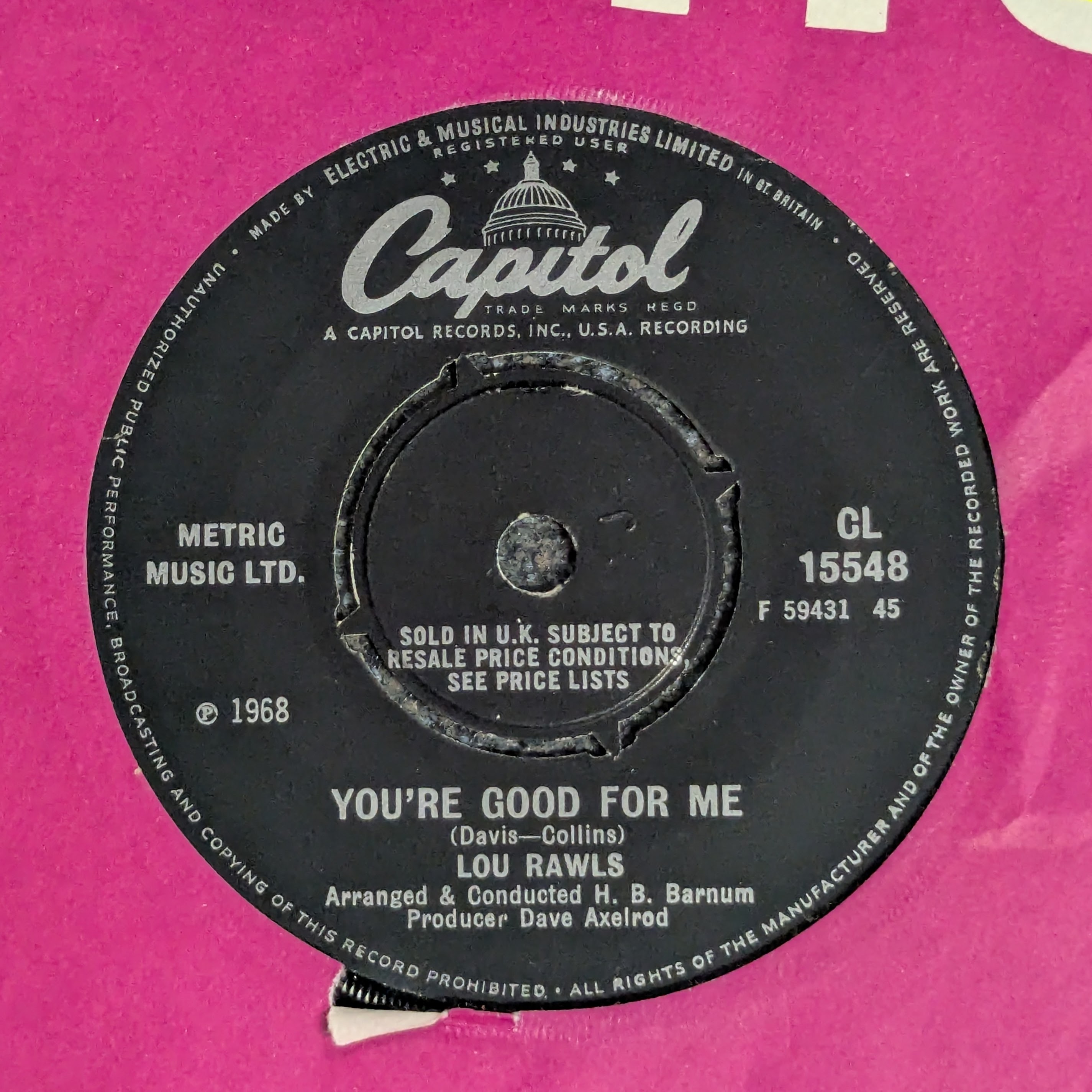 Youre Good For Me / Soul Serenade