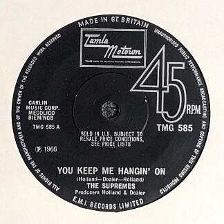 You Keep Me Hangin On / Remove This Doubt