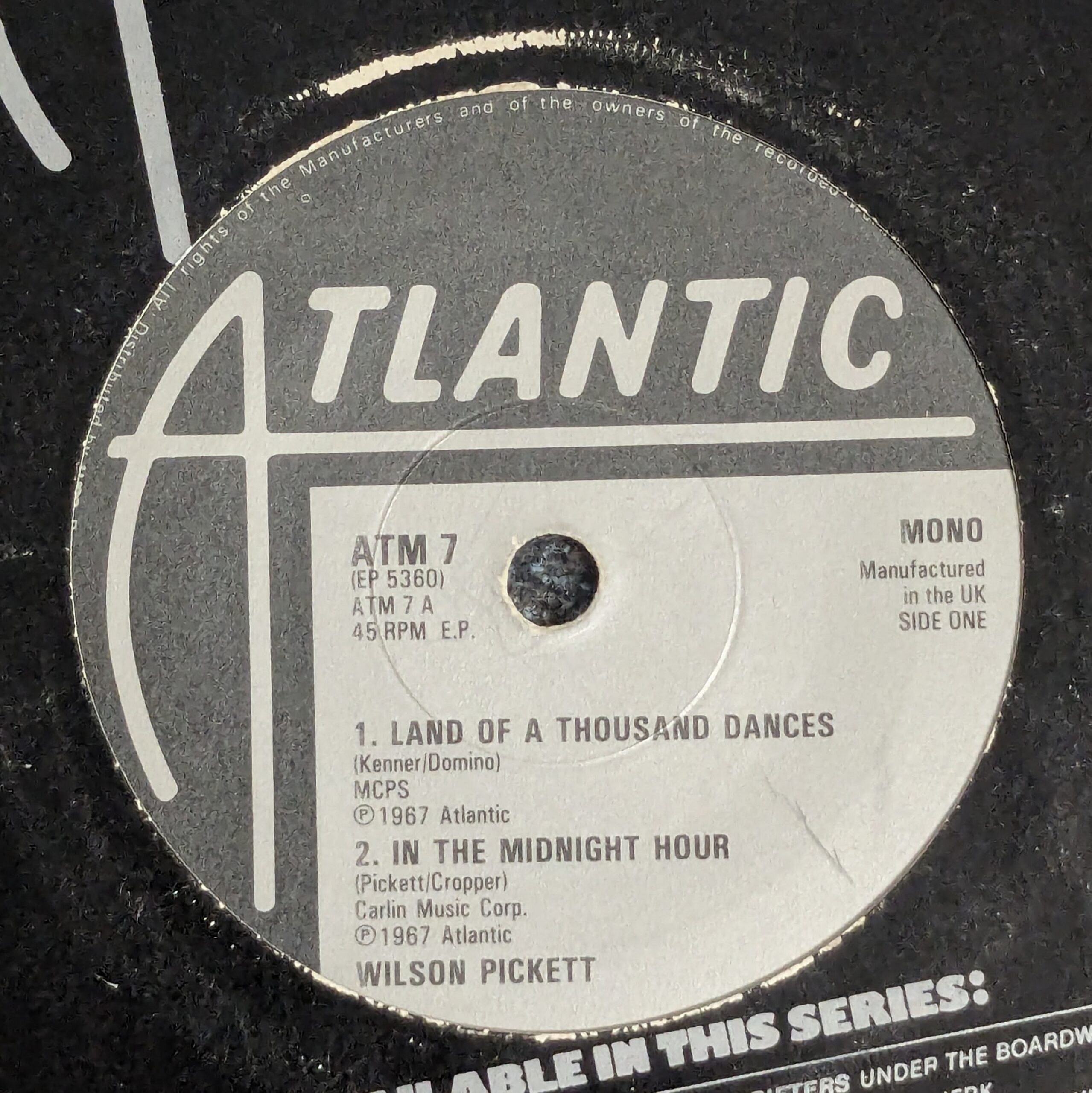 Land Of A Thousand Dances / In The Midnight Hour / You Dont Know Like I Know / Soul Man