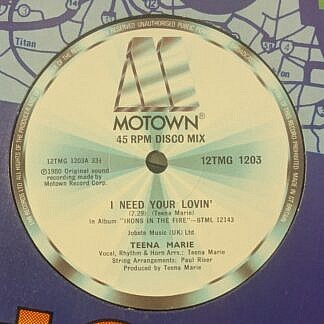 I need your lovin/ Behind the groove