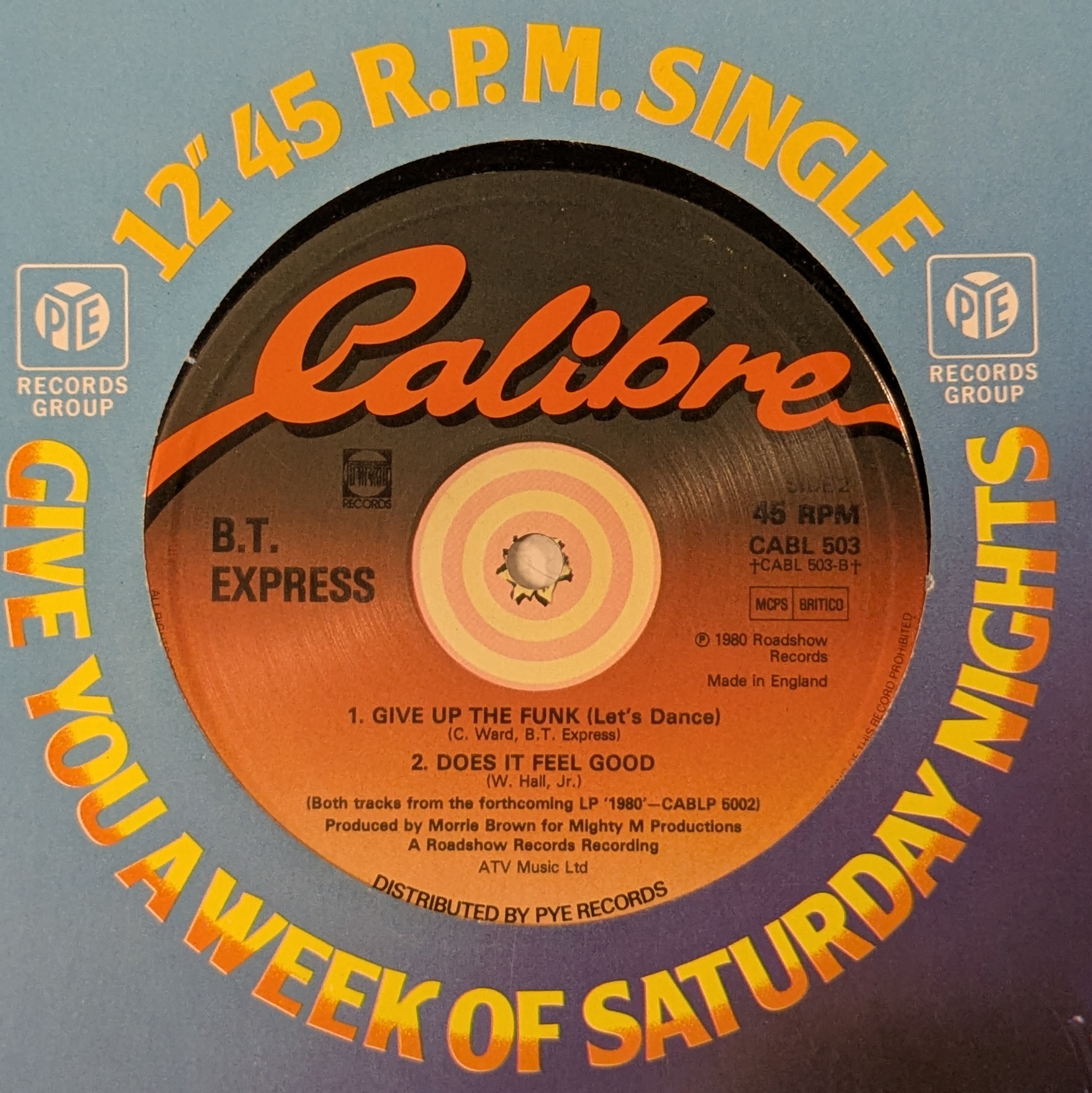 Give up the funk (lets dance)/ Does it feel good