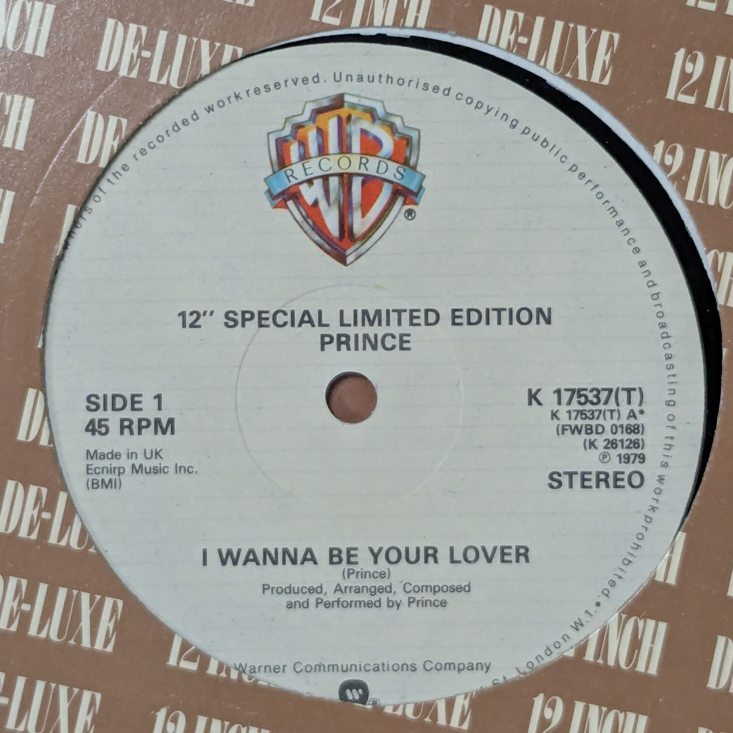 I want to be your lover/Just as long as were together