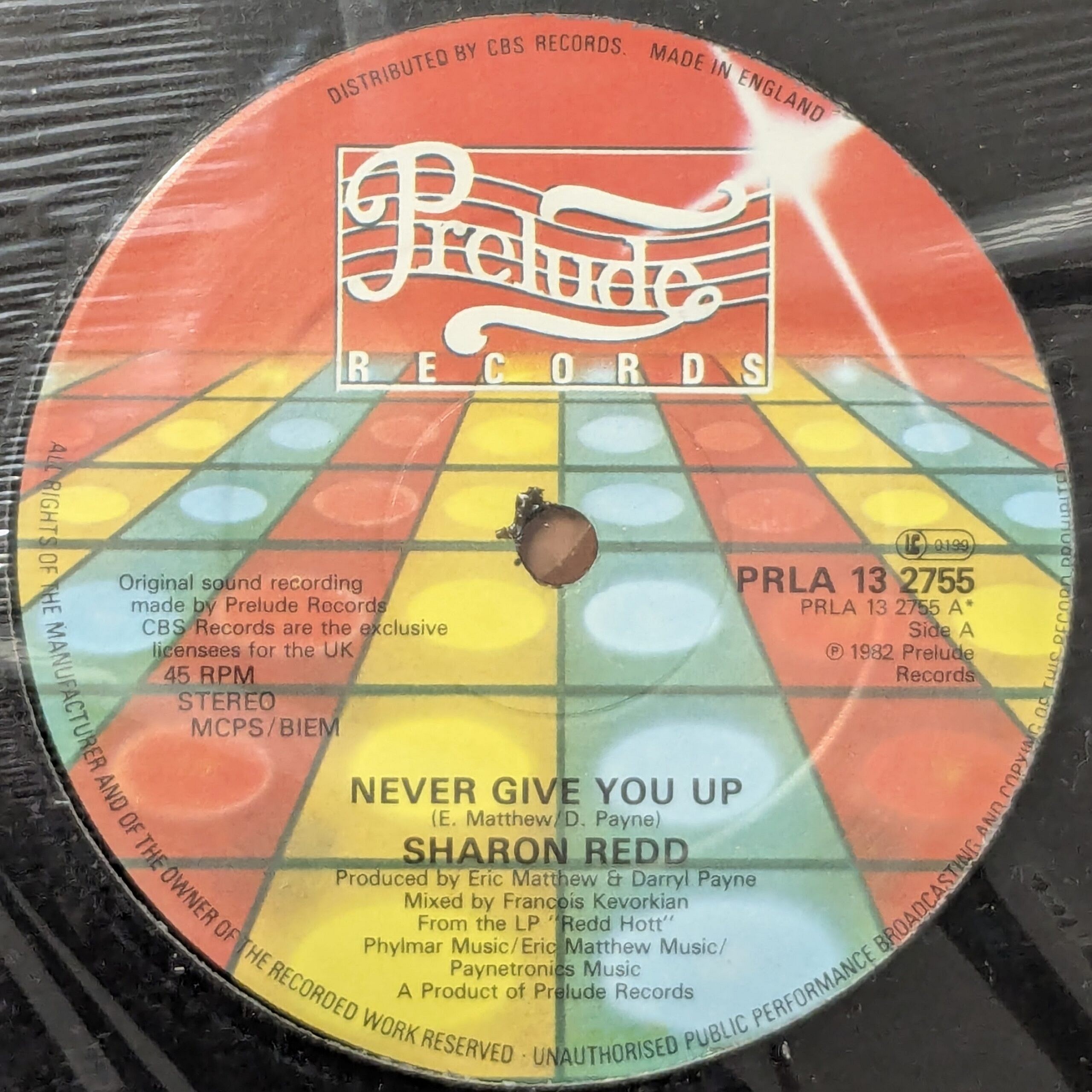 Never give you up/Beat the street (2 versions)