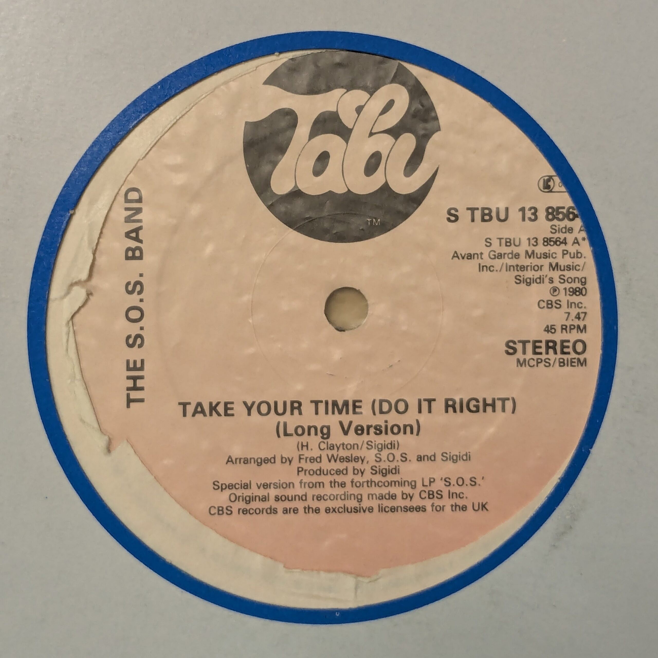 Take your time (do it right)