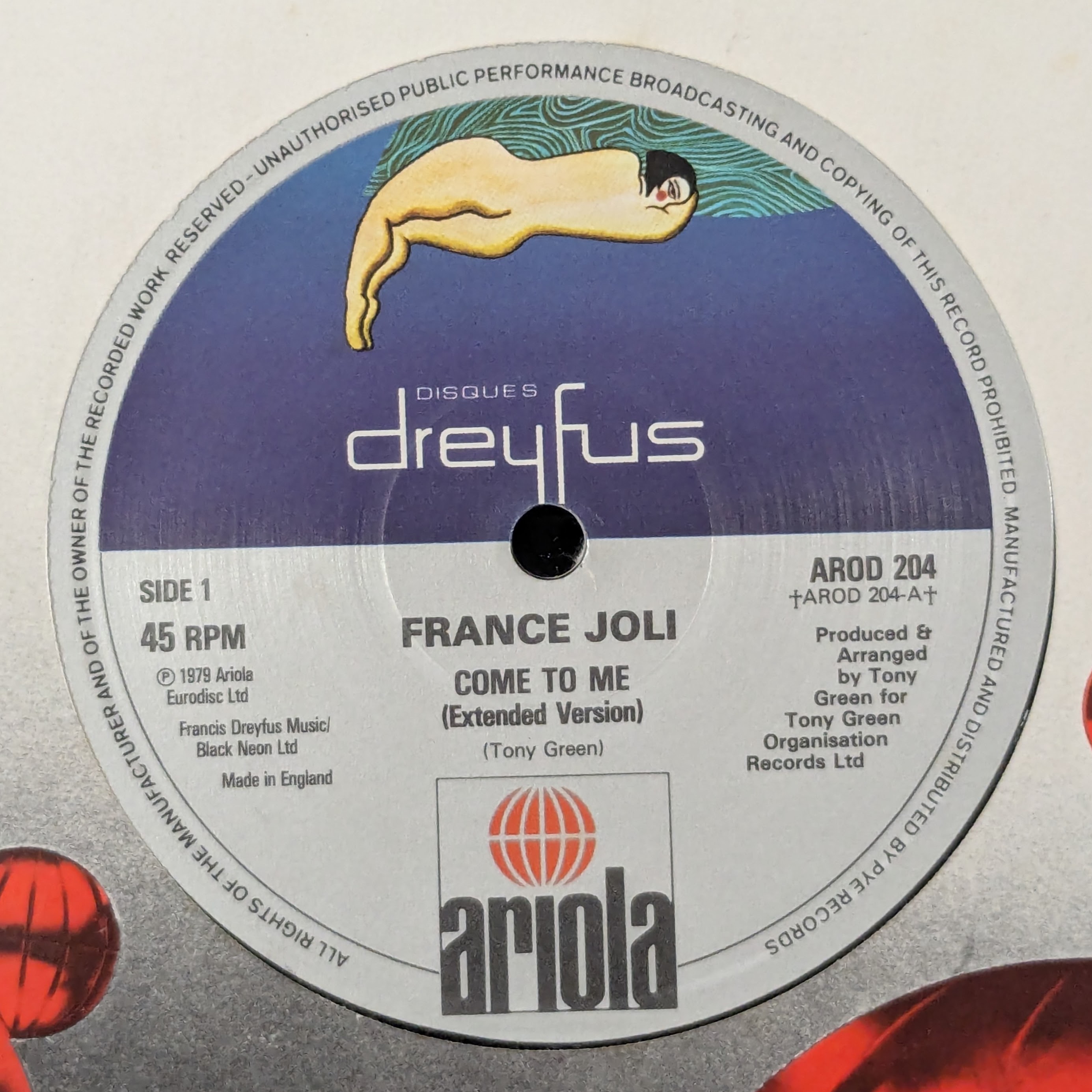 Come To Me (Ext Version/)Come To Me (Short Version)/Let Go