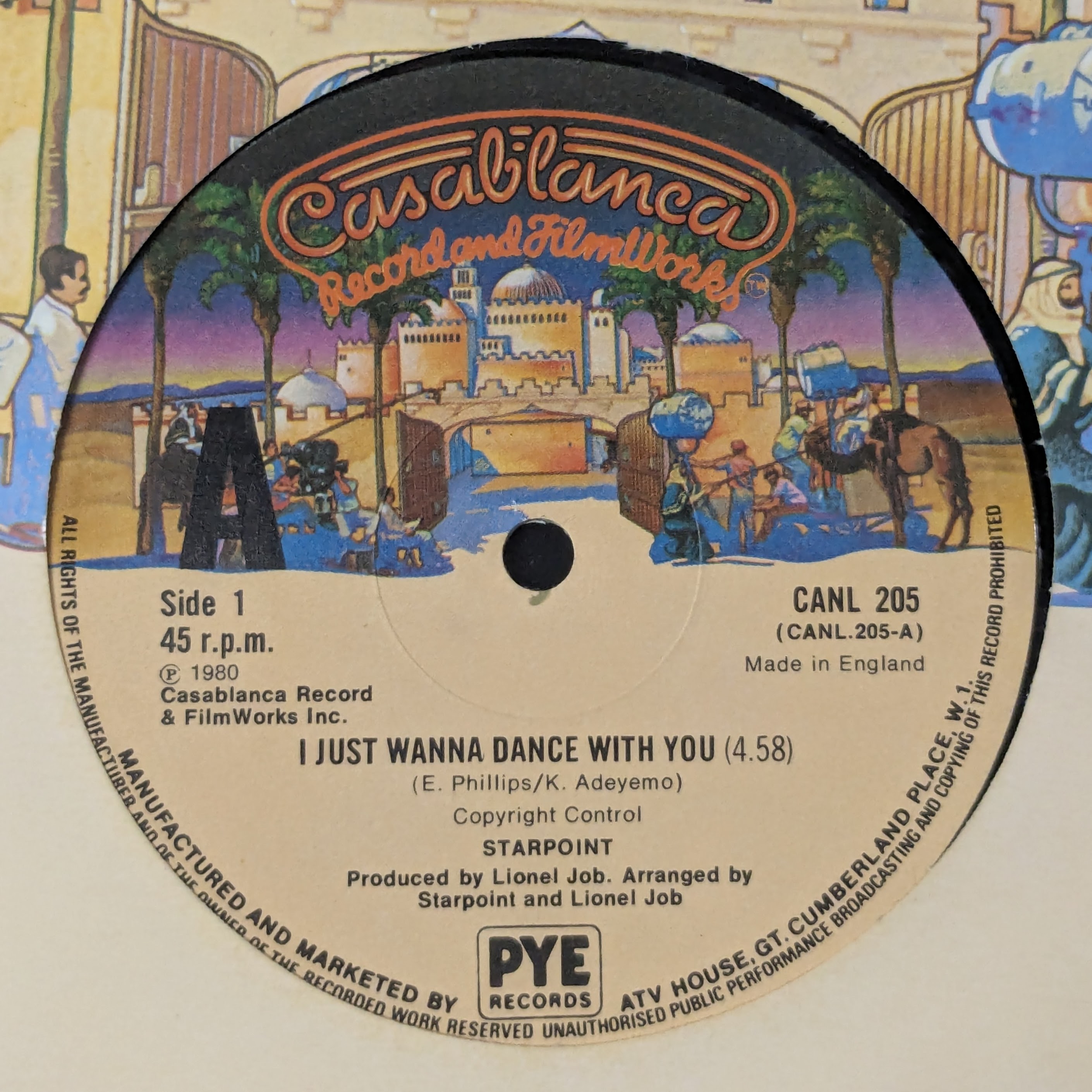 I just want to dance with you/Get ready get down /lift you up.