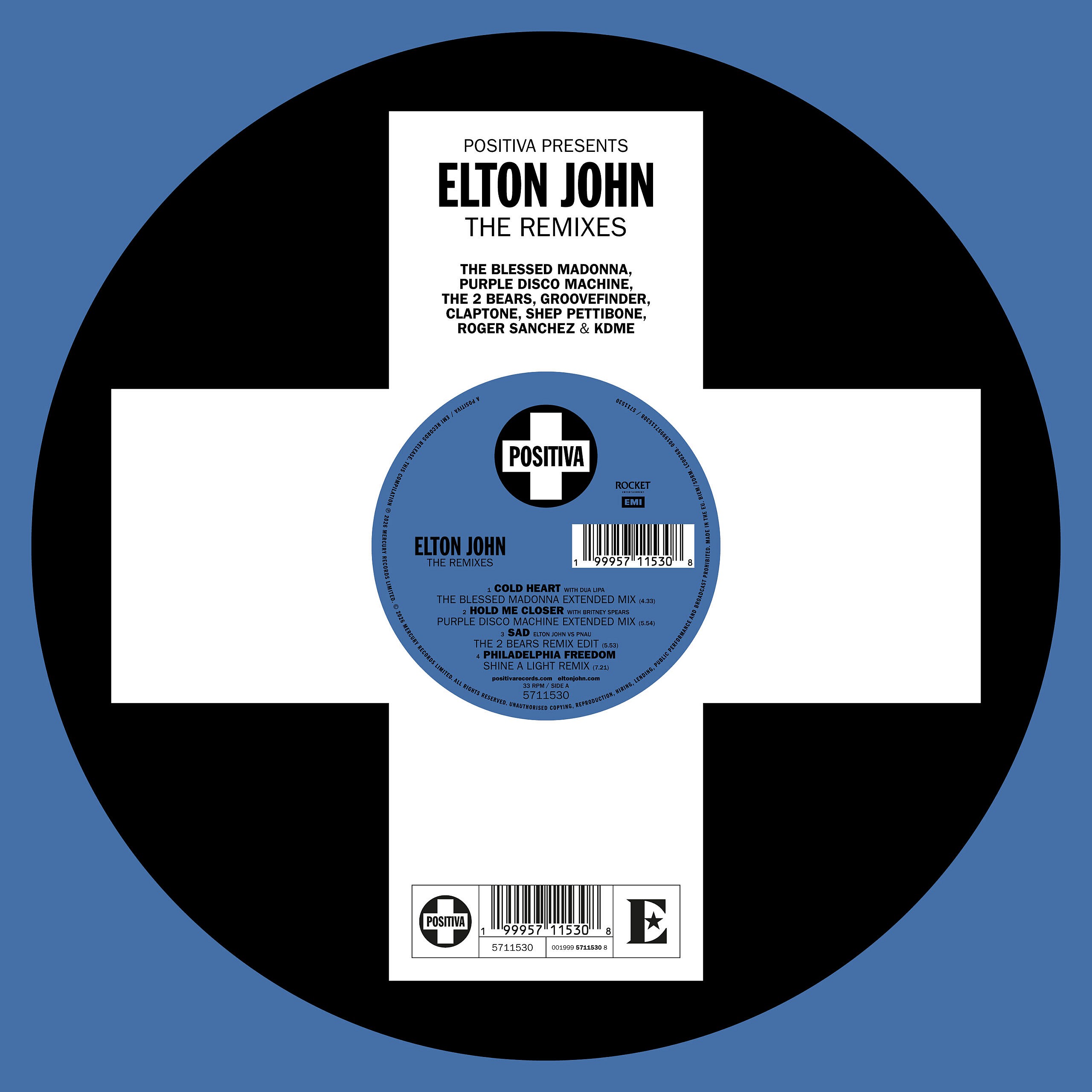 Positiva Presents: Elton John - The Remixes