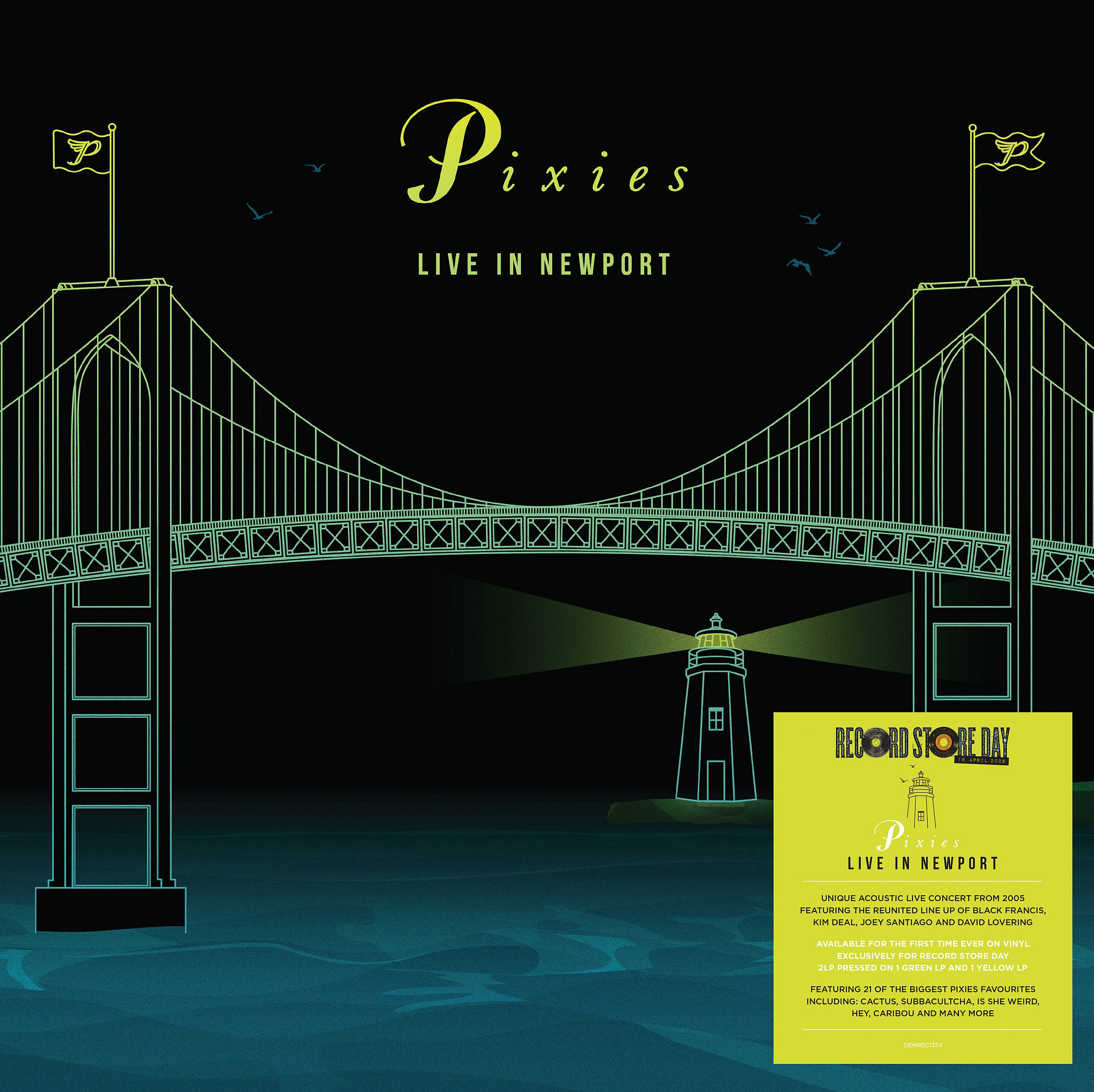 Live In Newport (RSD 2026) (Green + Yellow Vinyl)
