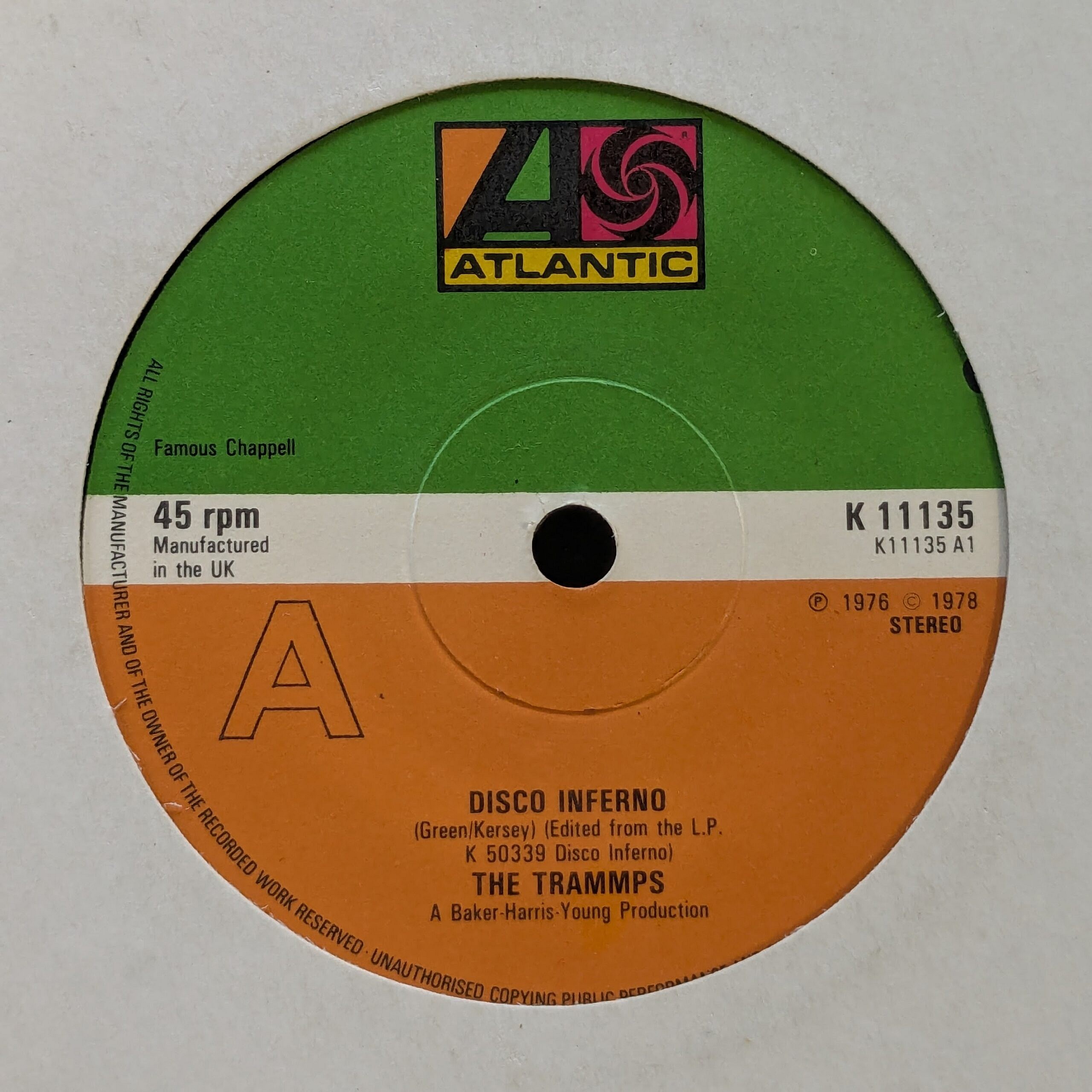 Disco Inferno / Thats Where The Happy People Go