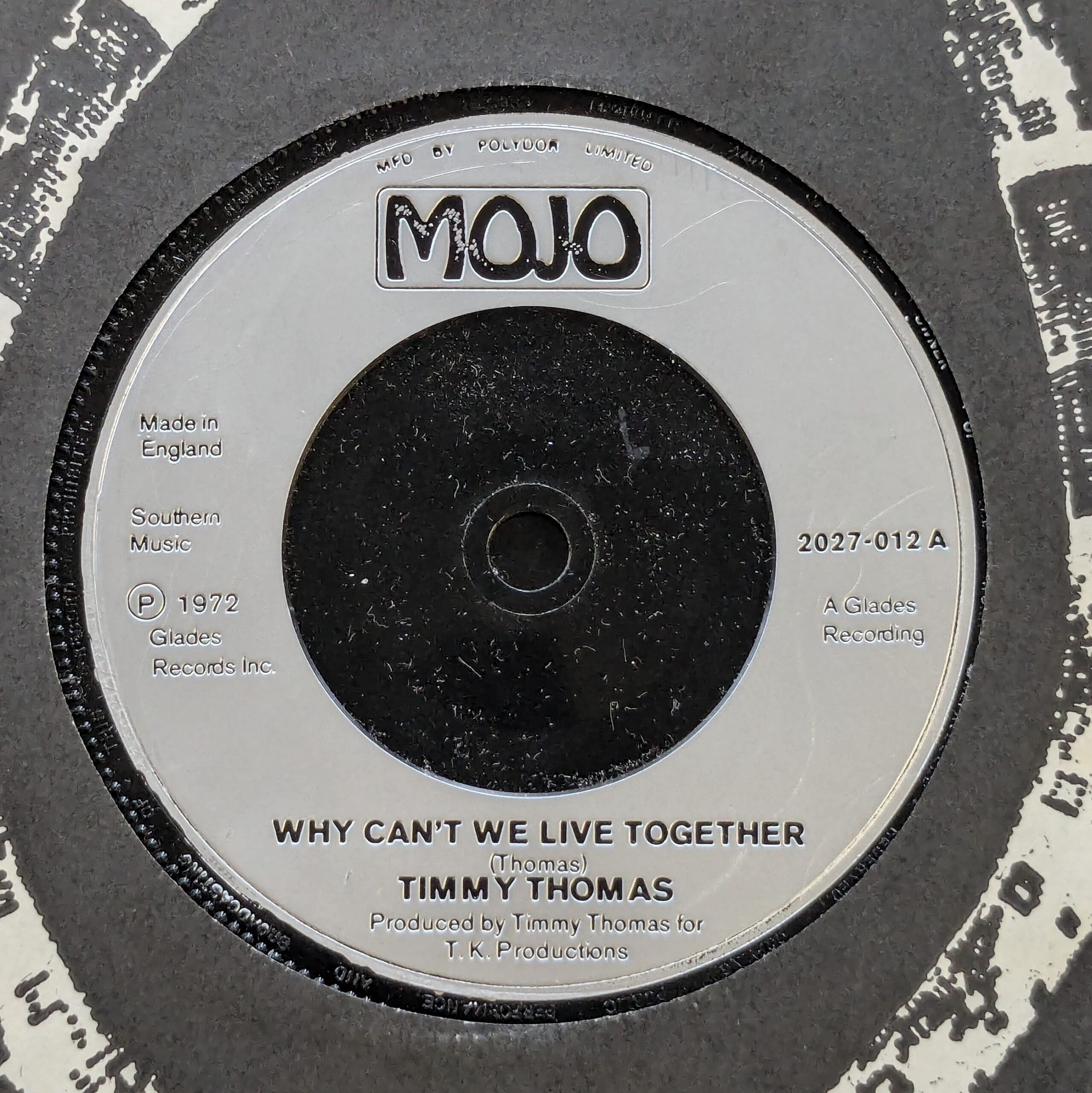 Why Cant We Live Together / Funky Me