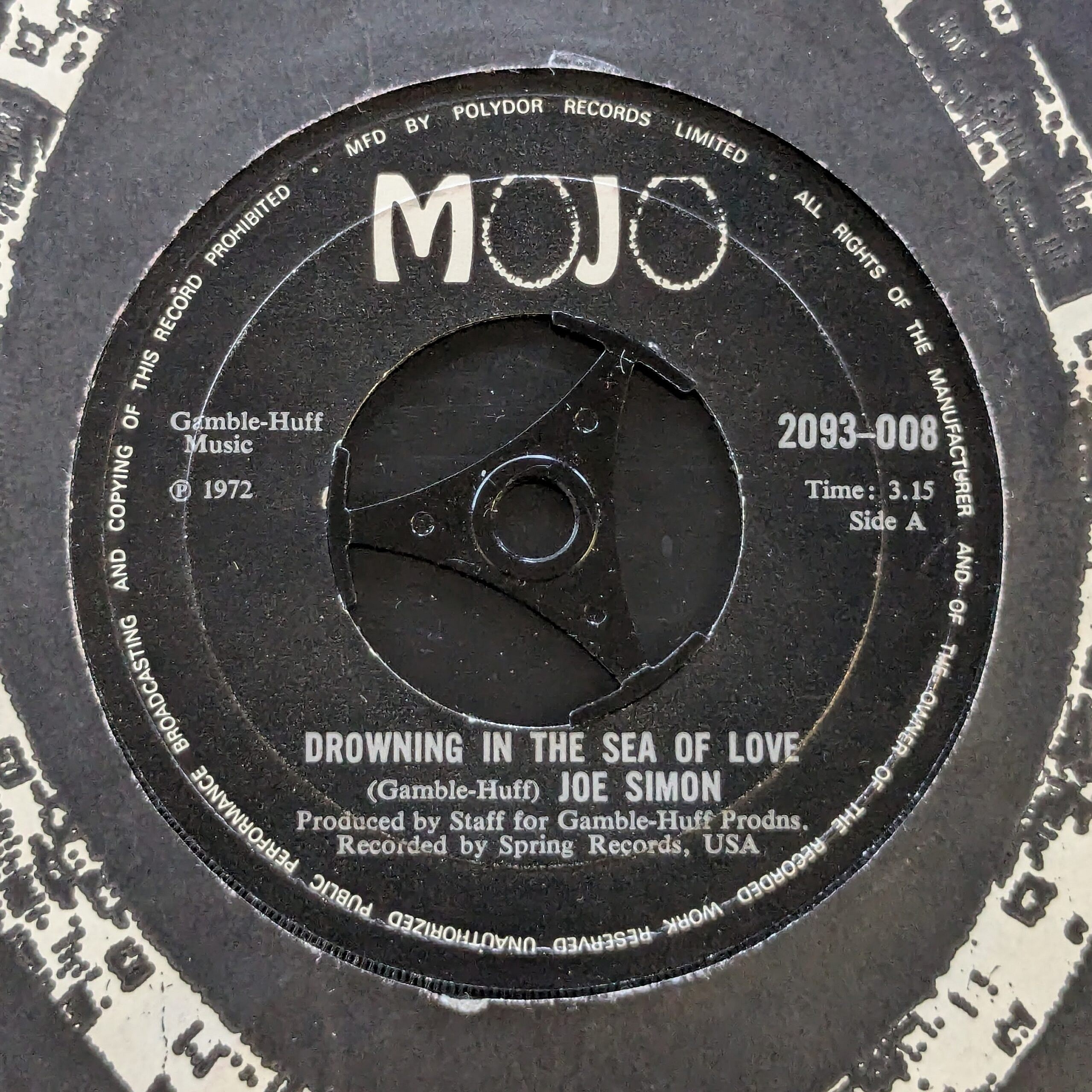 Drowning In The Sea Of Love / Let Me Be The One (The One Who Loves You)