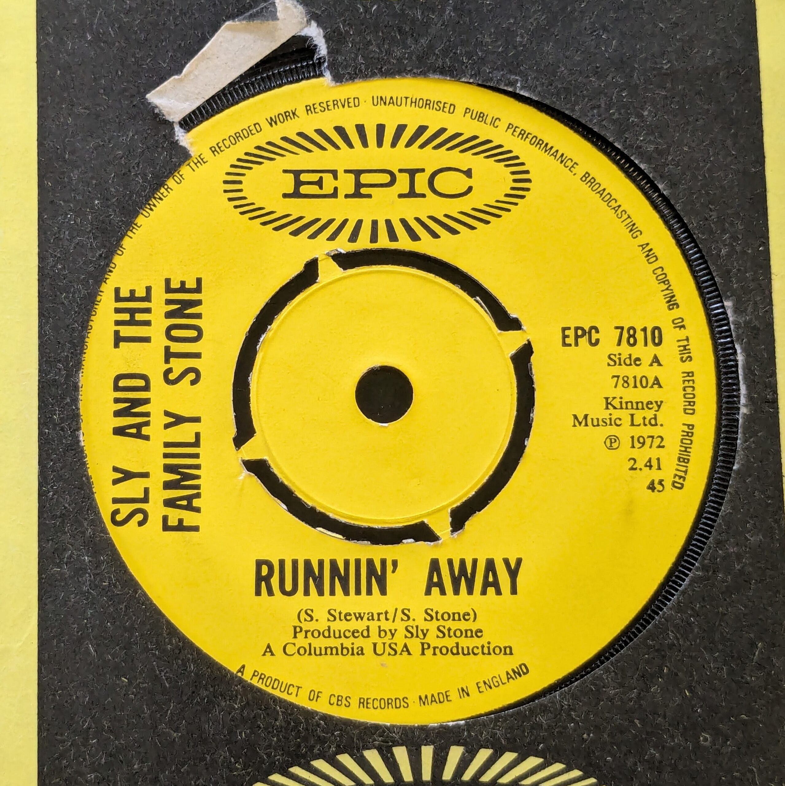 Runnin Away / Brave And Strong