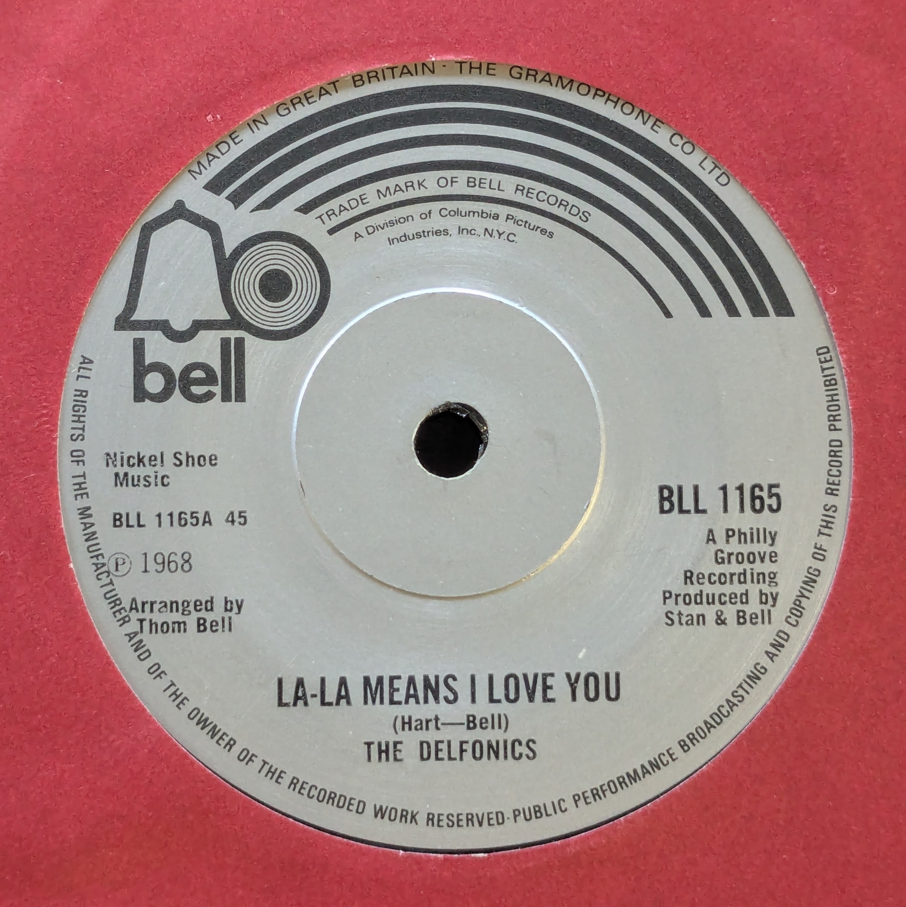 La La Means I Love You / Cant Get Over Losing You