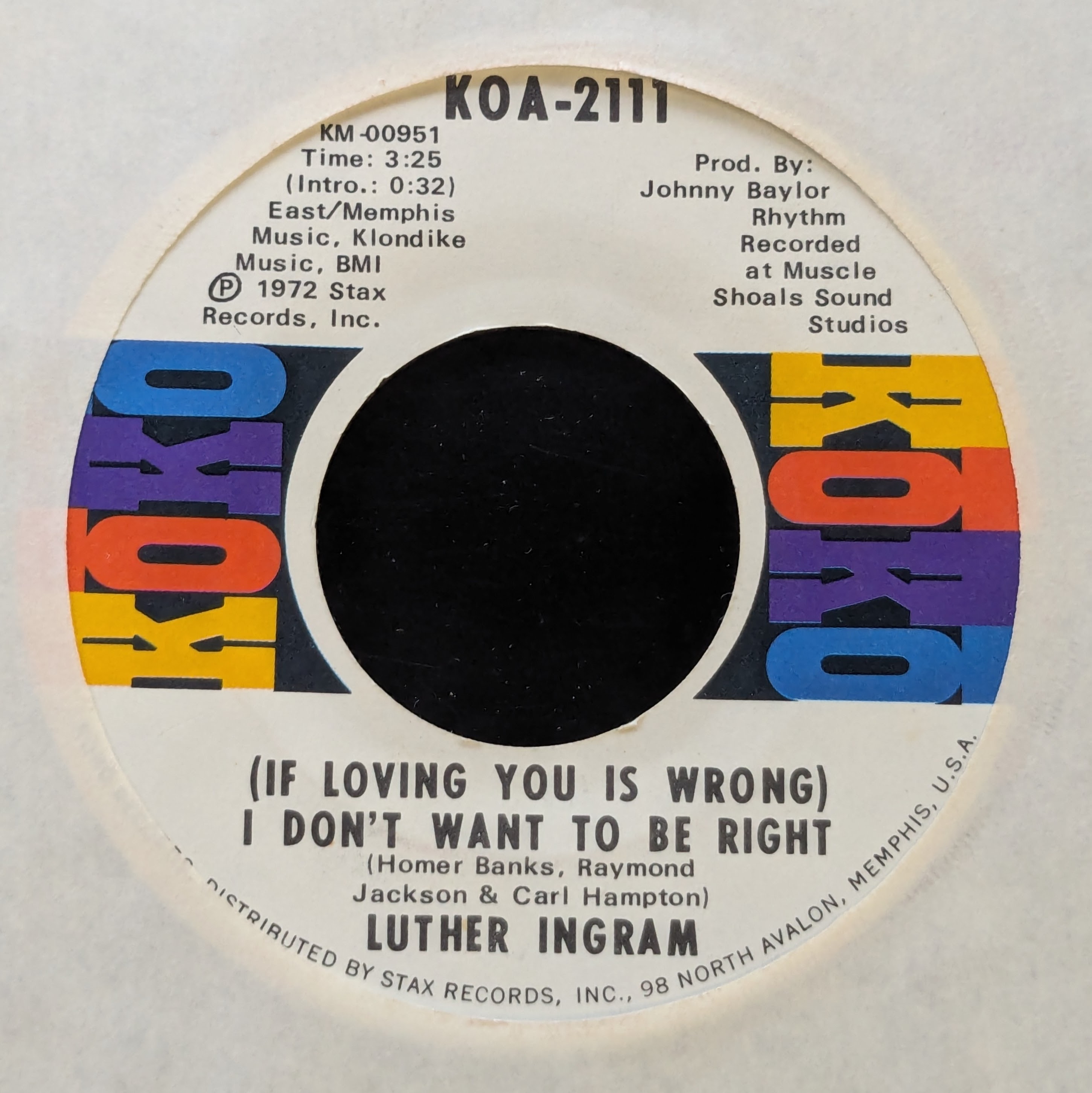 (If Loving You Is Wrong) I Dont Wanna Be Right / Puttin Game Down