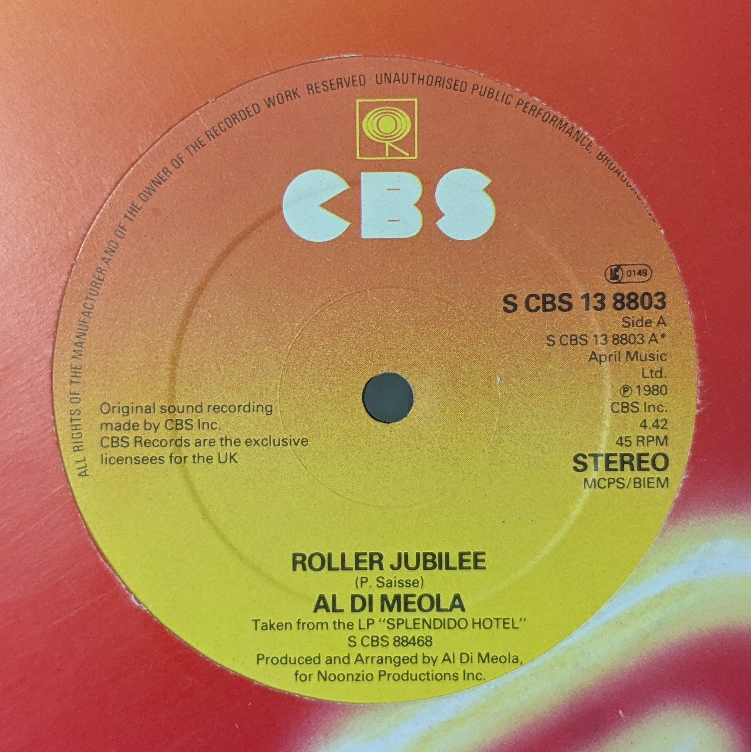 Roller Jubilee/Splendido Sundance