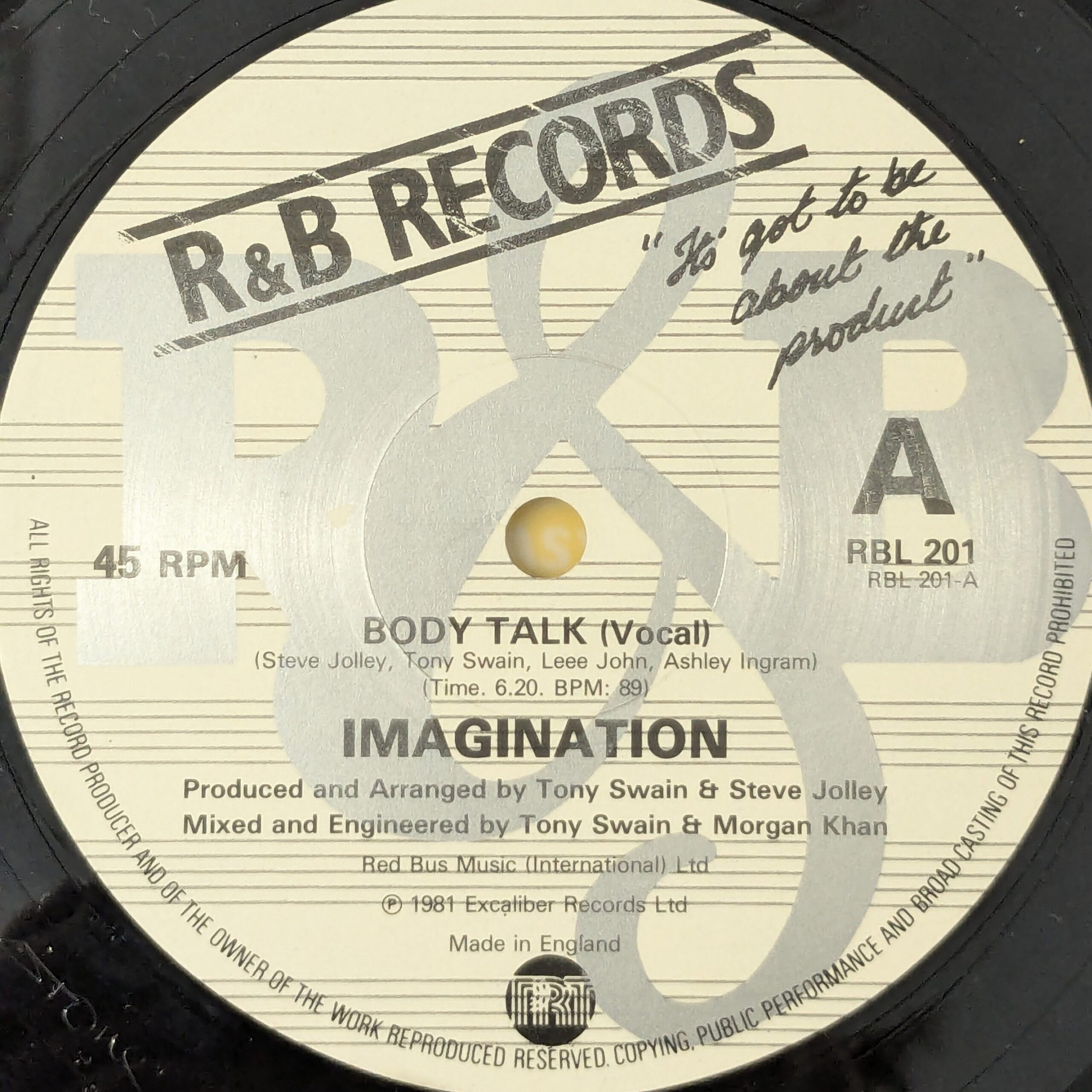 Body talk/Body talk - instrumental