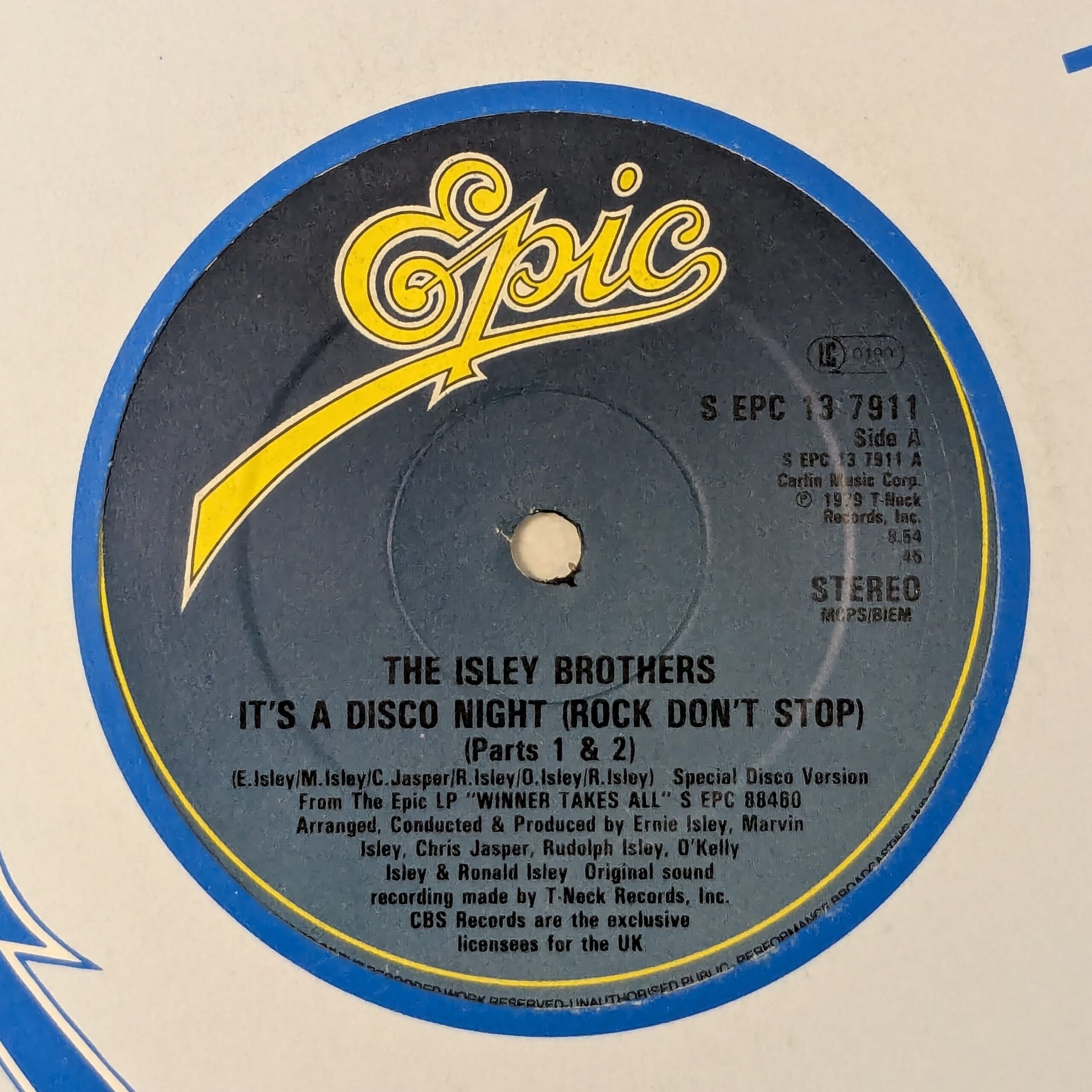 Its a disco night (rock don't stop/)Aint giving up no love