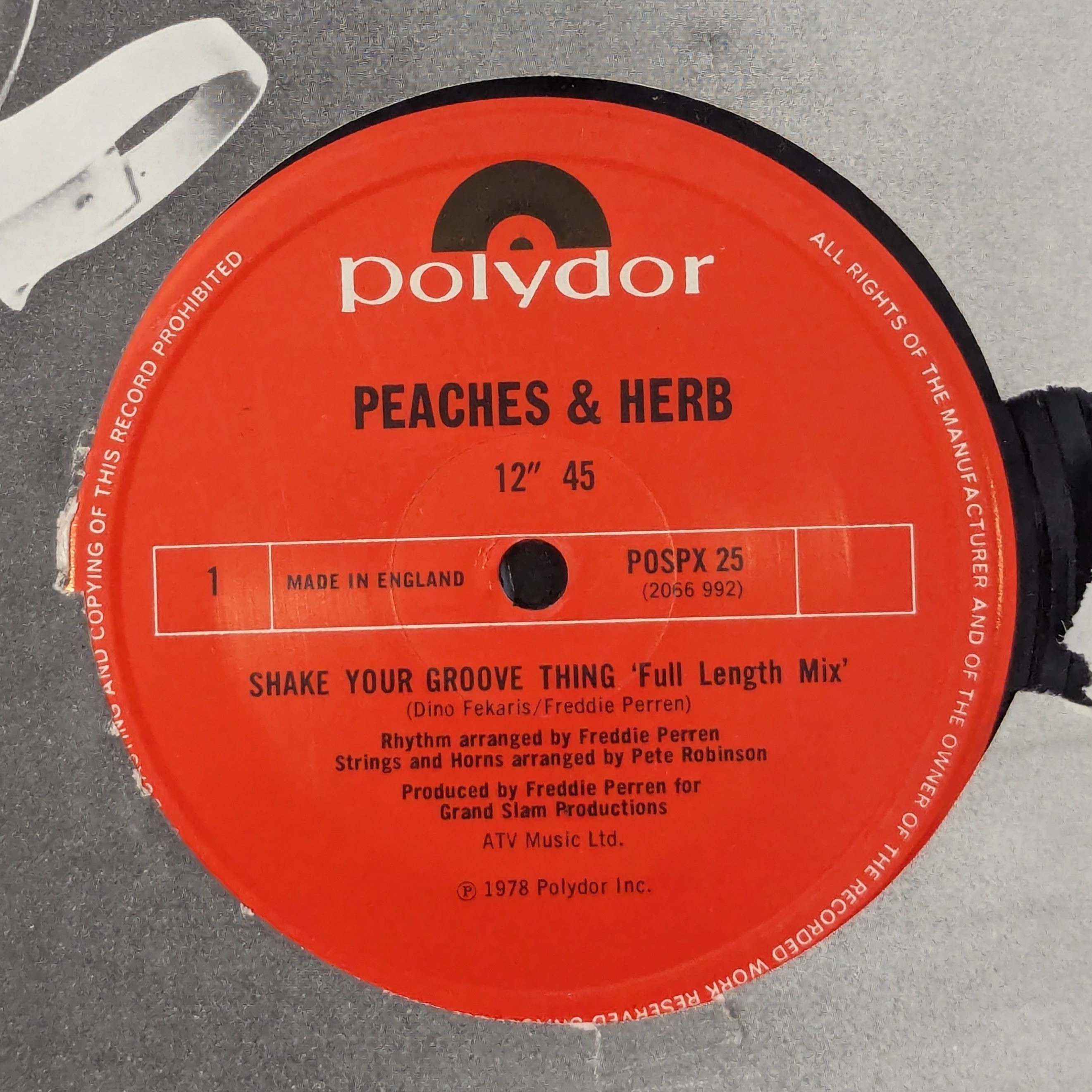 Shake Your Groove Thing/All Your Love (Give it Here)