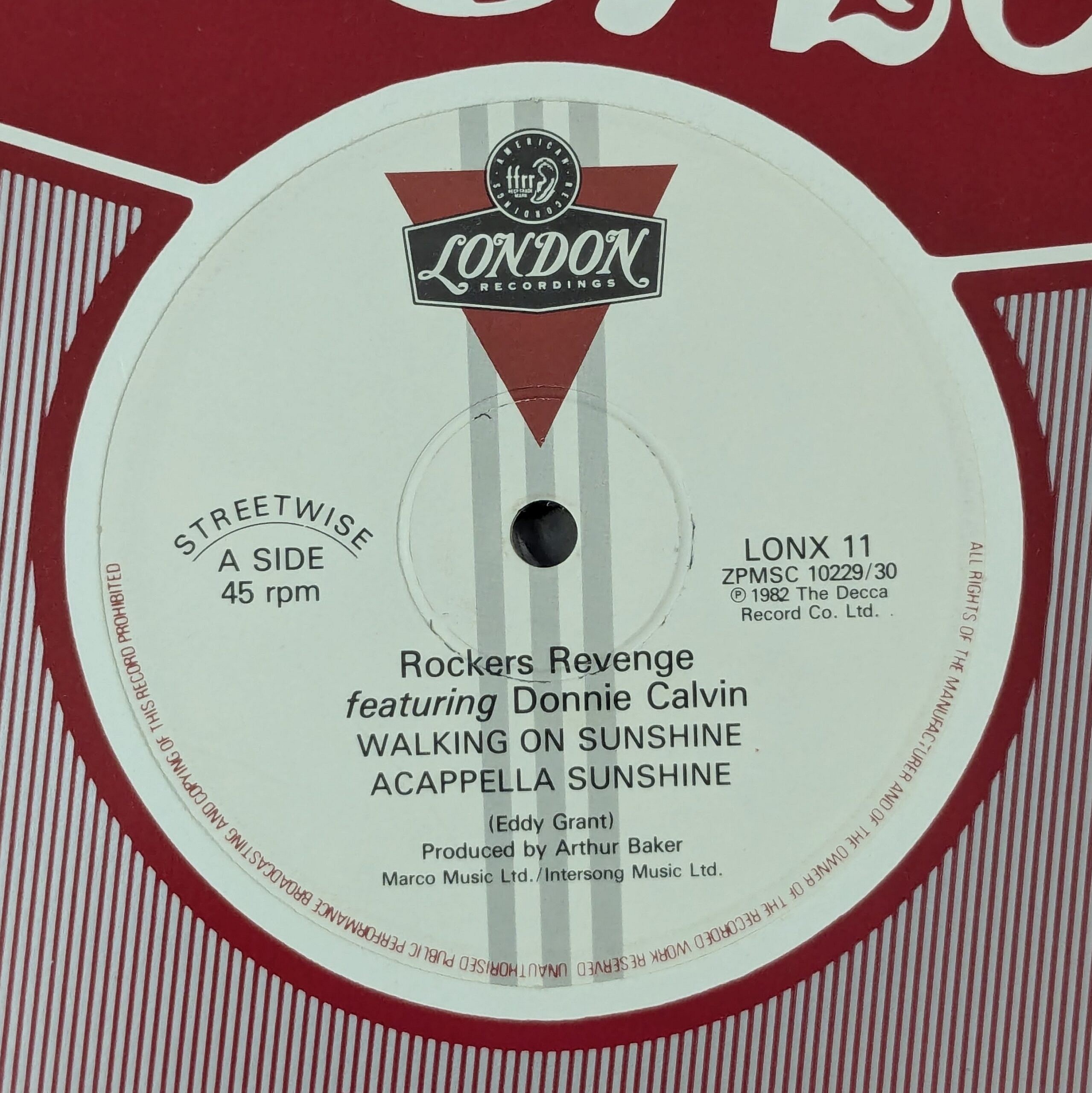 Walking on sunshine & acappella/Rocking on sunshine & walking on sunshine