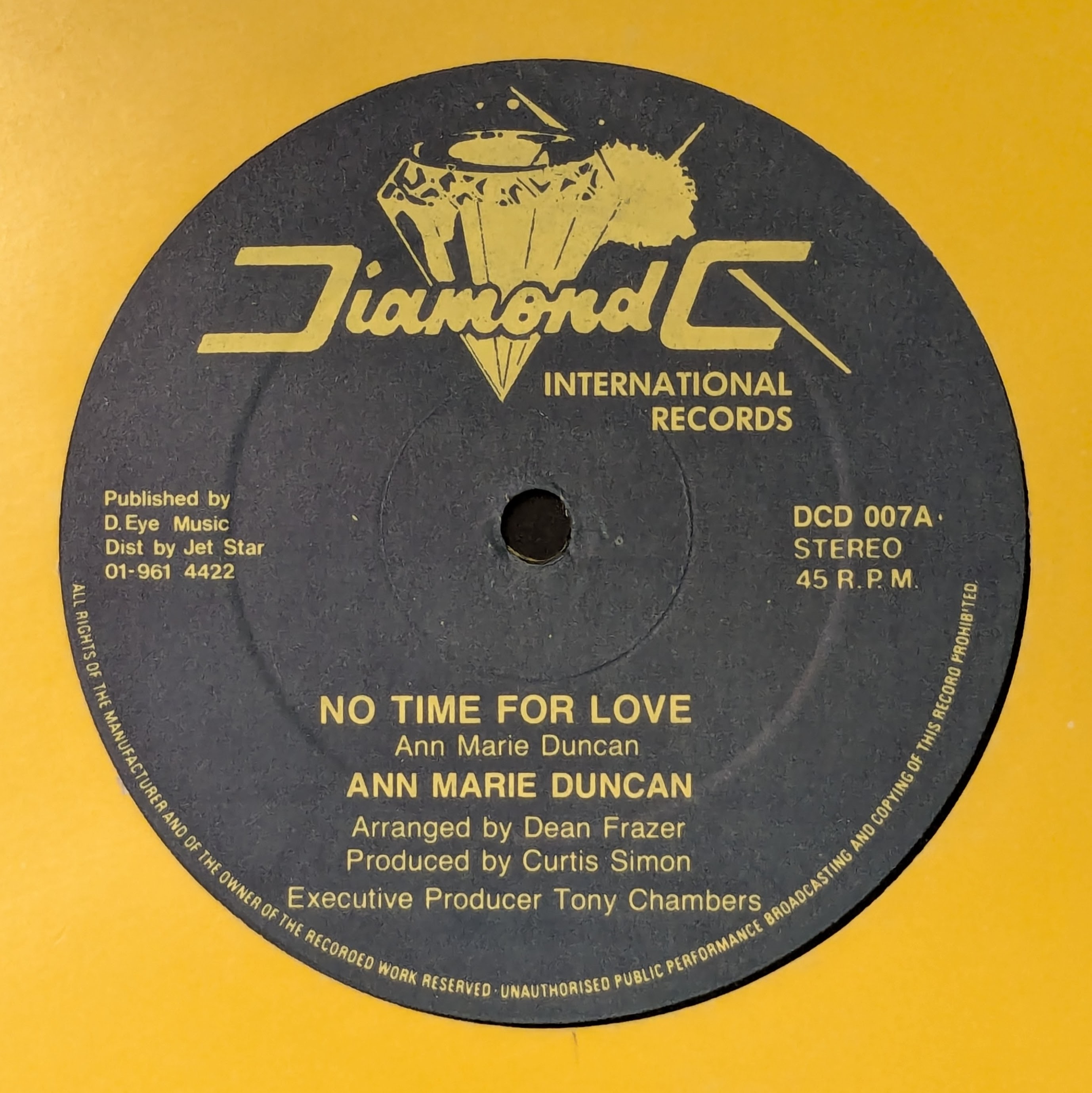 No Time For Love / Version