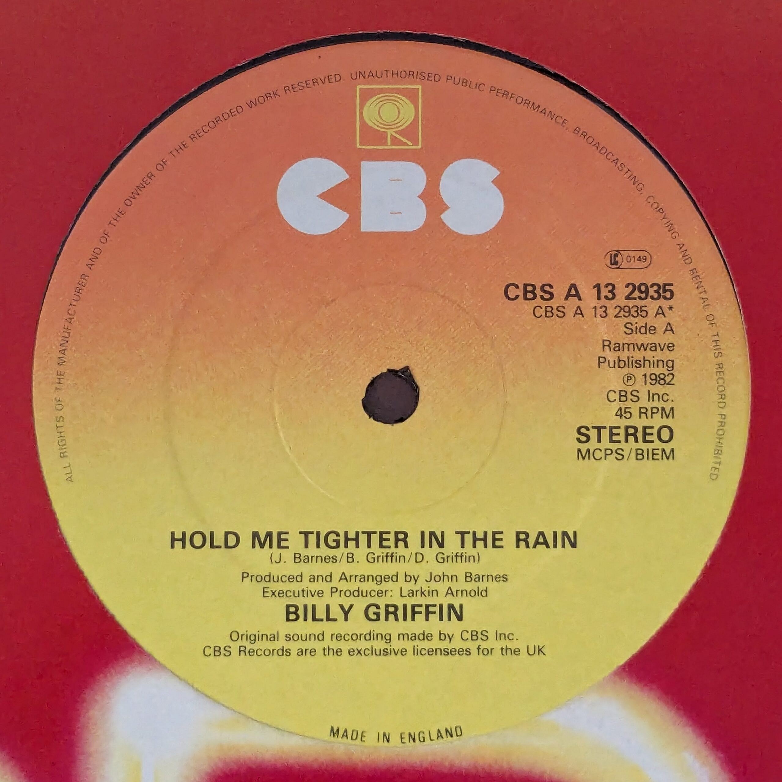 Hold Me Tighter In The Rain / Understand