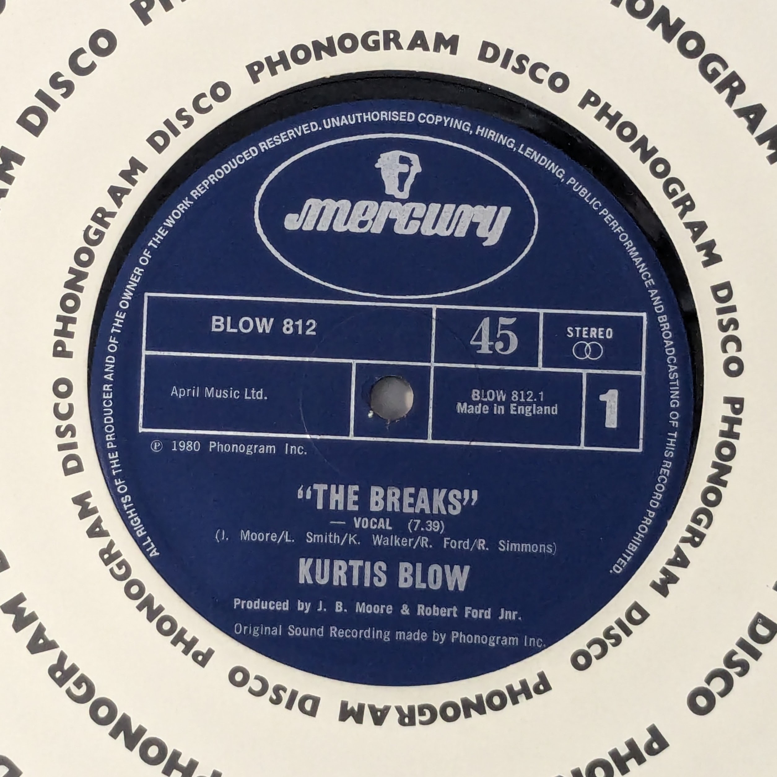 The Breaks/The Breaks (Inst)
