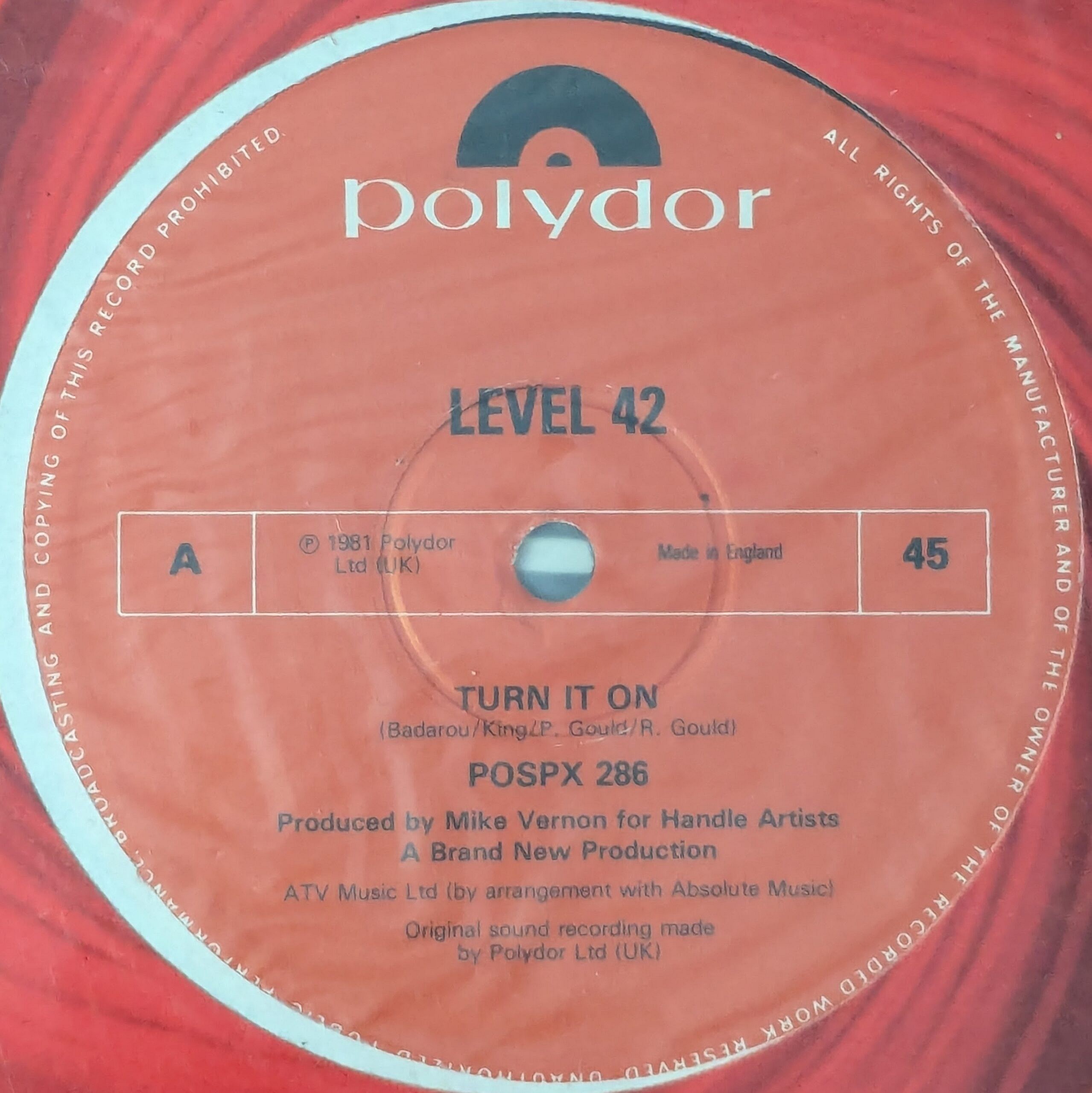 Turn it on/Beezer one