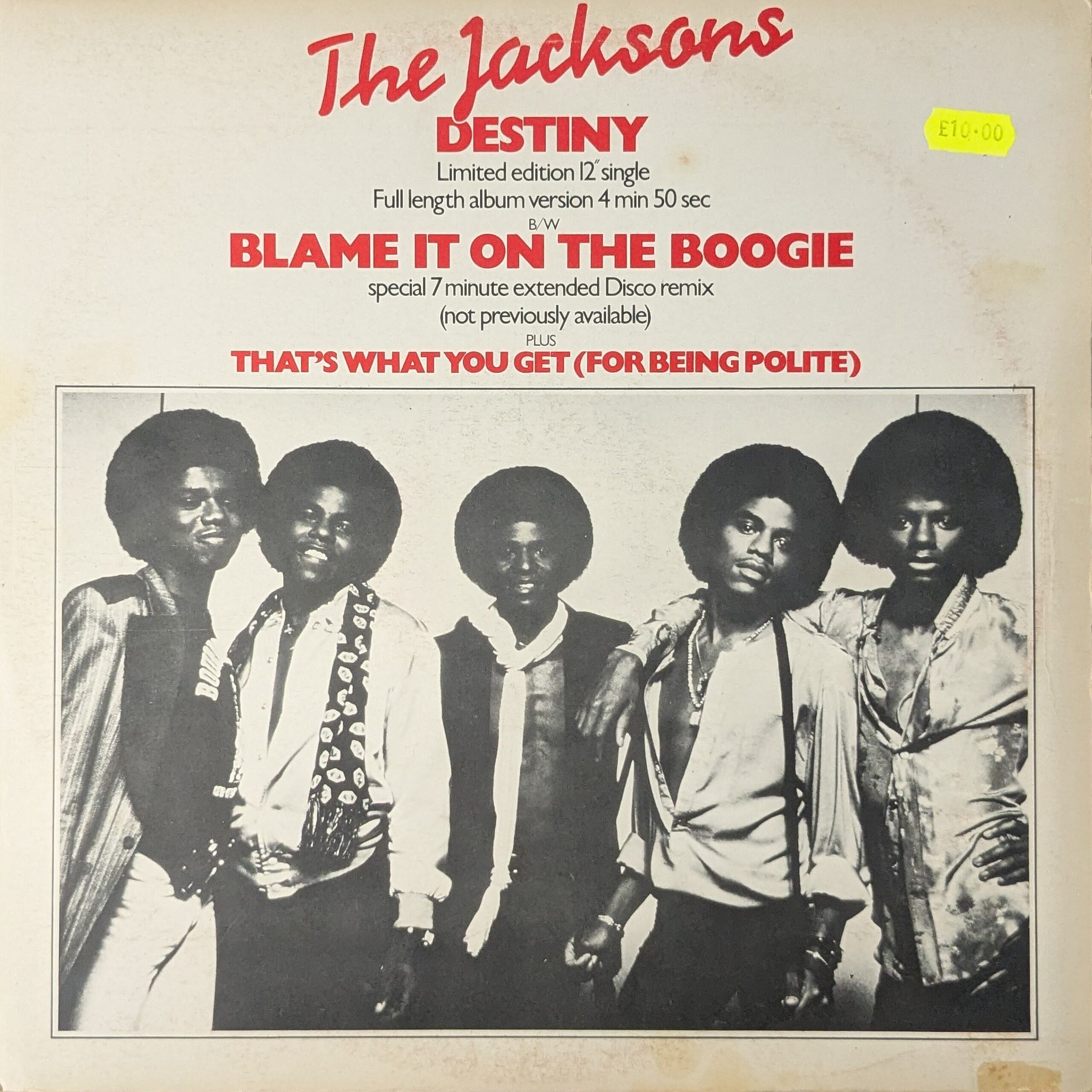 Destiny / Blame It On The Boogie