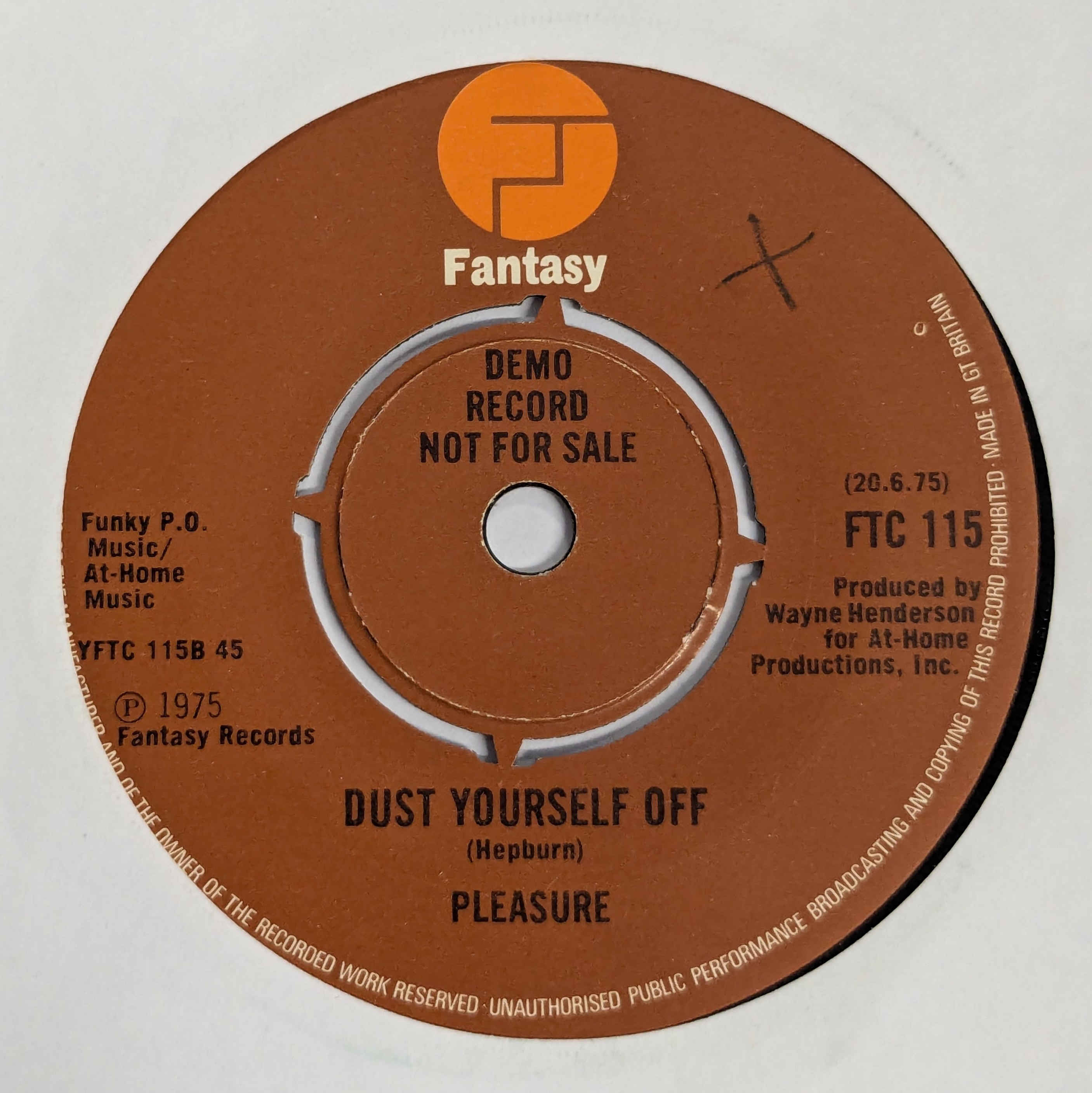 Dust Yourself Off / Midnight At The Oasis