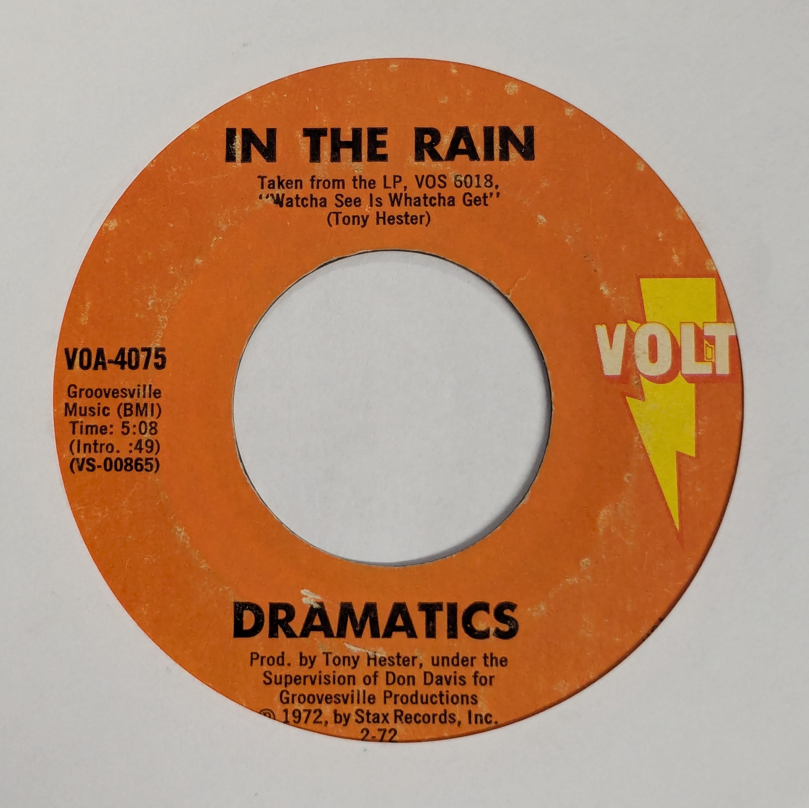 In The Rain / (Gimme Some) Good Soul Music