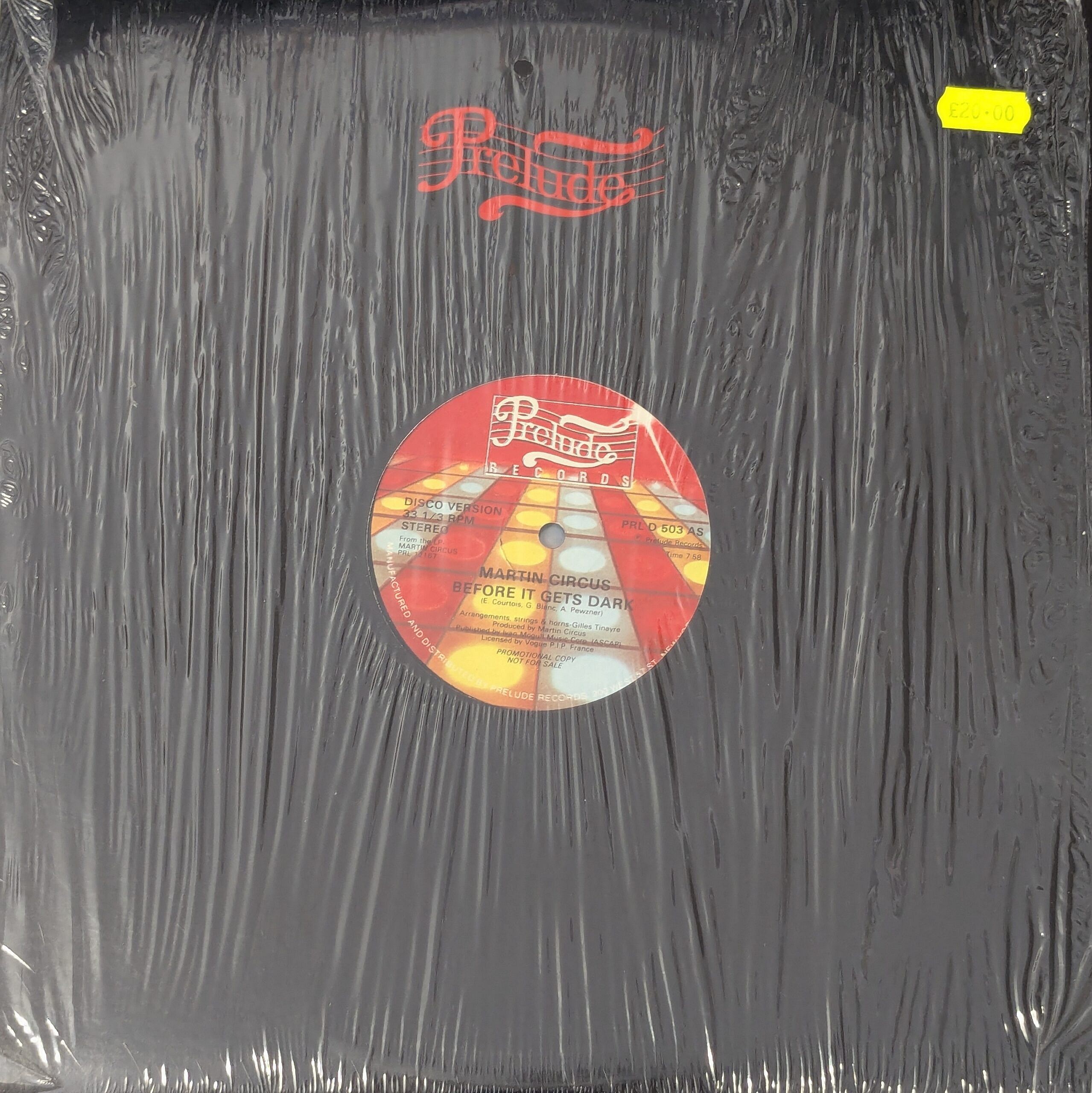 Before It Gets Dark / Disco Circus