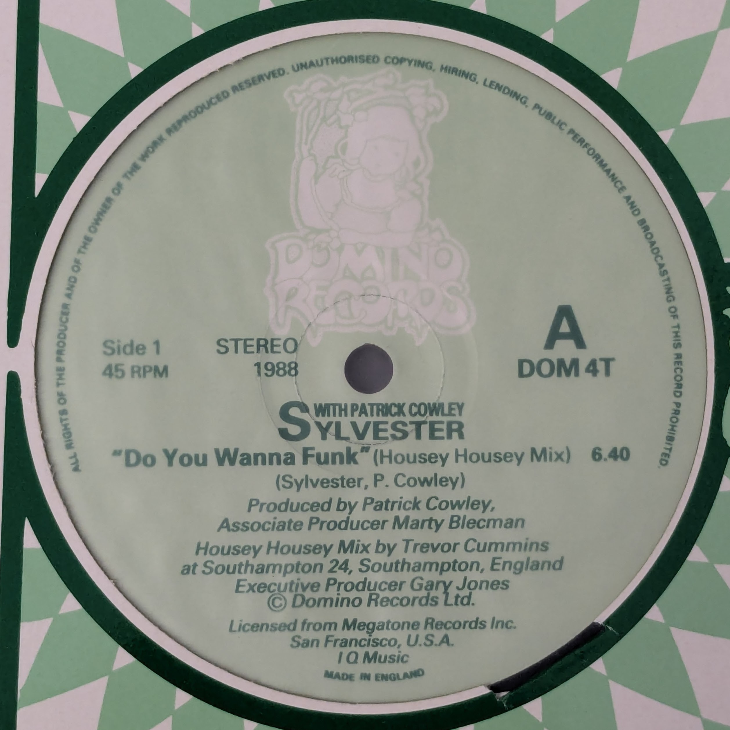 Do You Wanna Funk (Housey Housey Mix) / Menergy