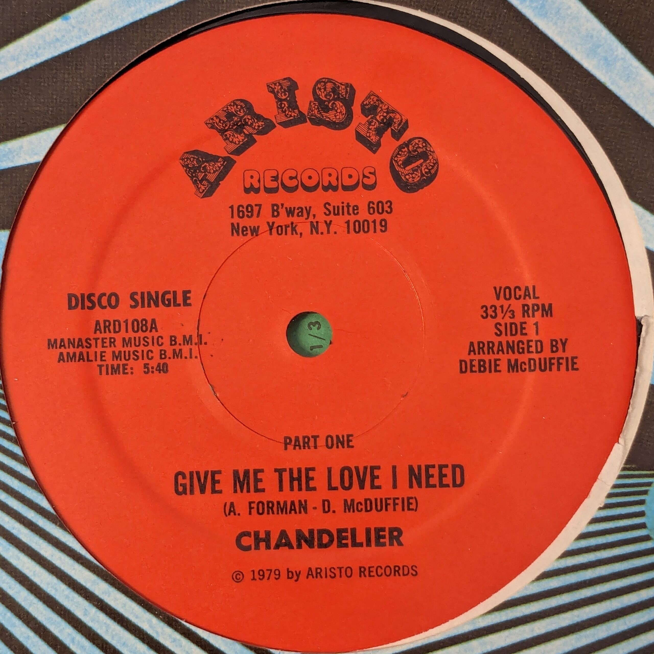 Give Me The Love I Need (part one/part two)